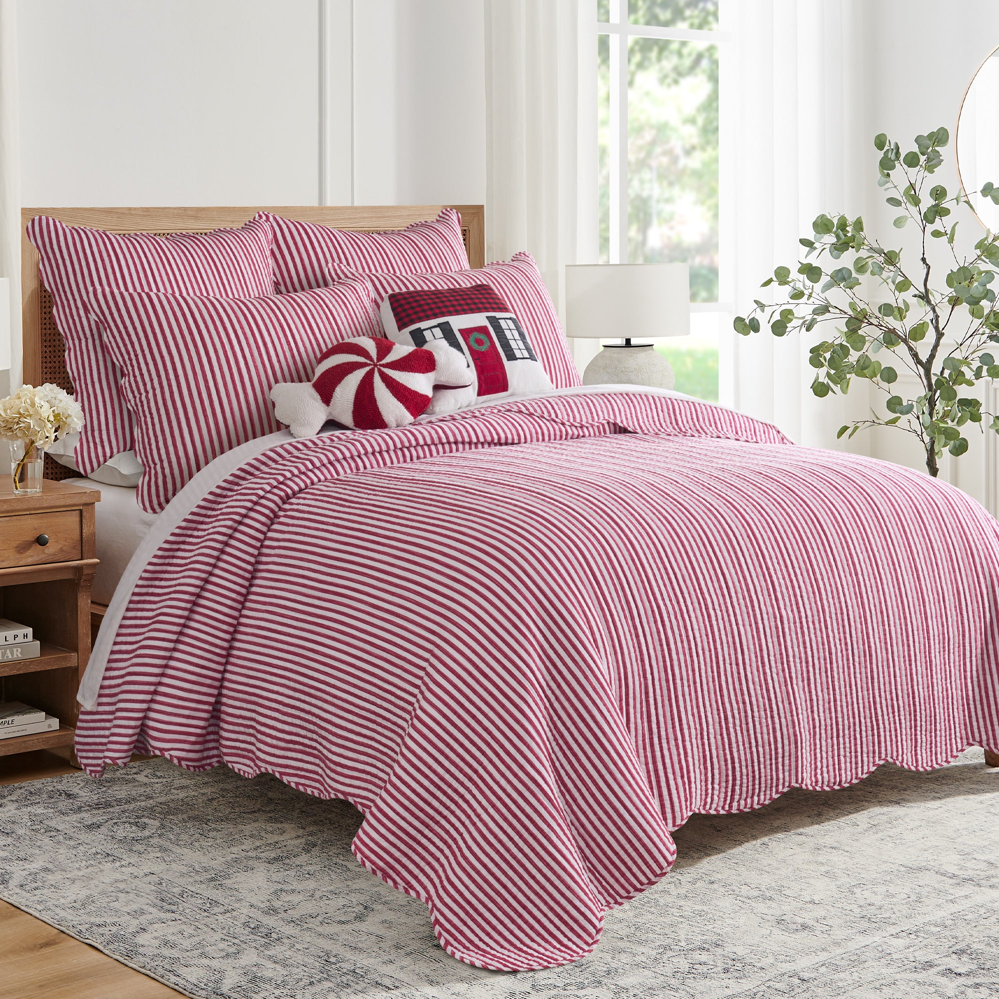 Martha Stripe Quilt Set
