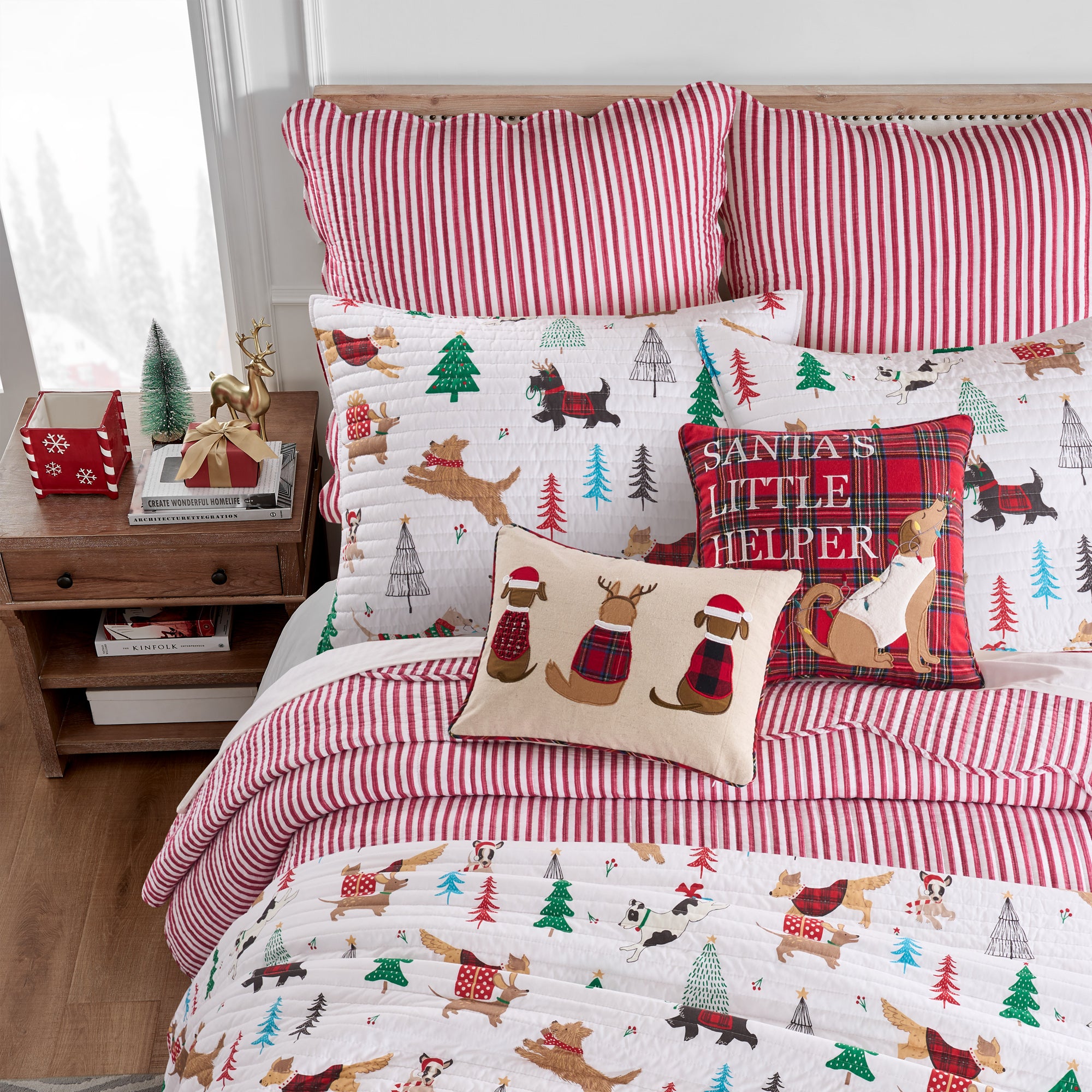 Martha Stripe Quilt Set
