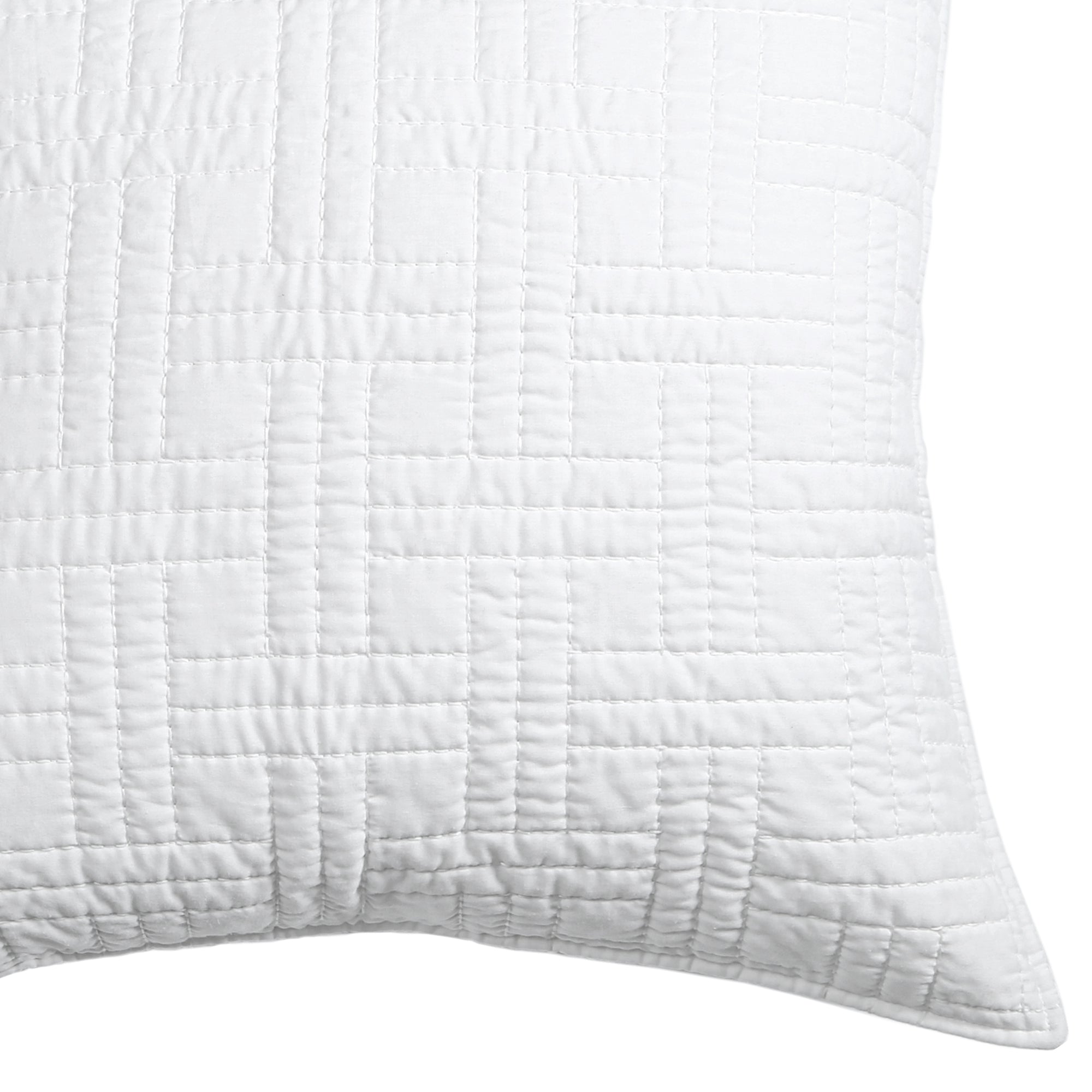 Levtex Home Melange Stitch Euro Sham Set of 2 Euro Shams