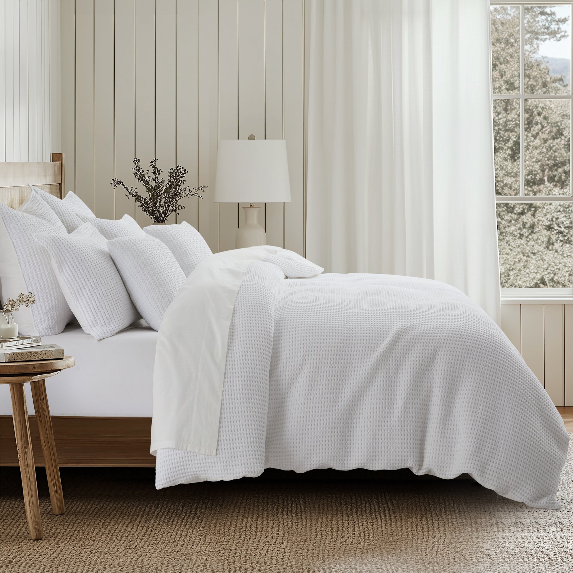 Levtex Home Mills Waffle Duvet Cover Set Duvets
