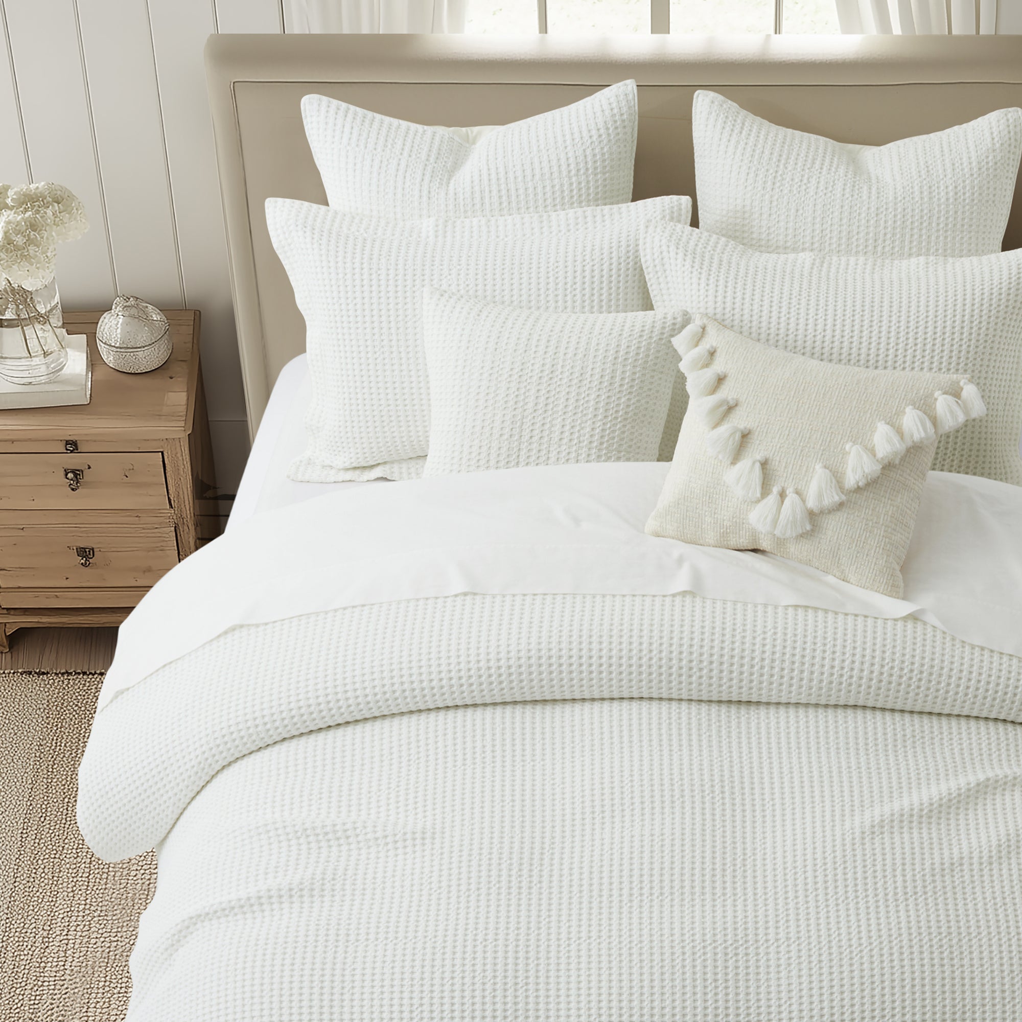 Levtex Home Mills Waffle Duvet Cover Set Duvets