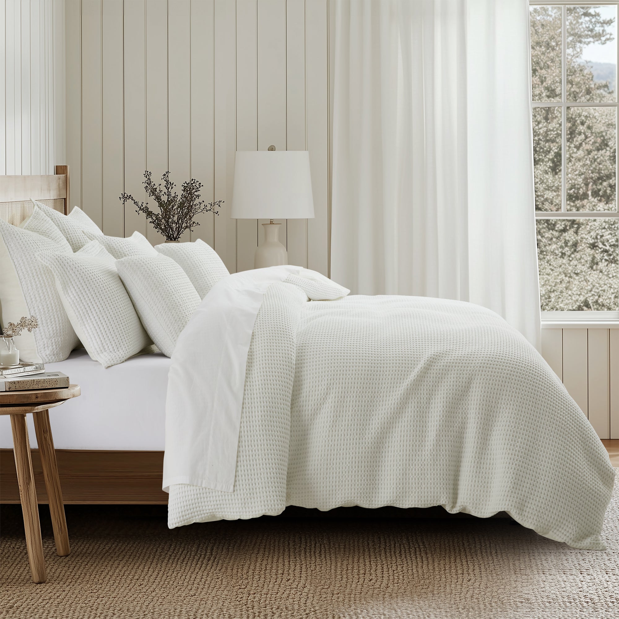 Levtex Home Mills Waffle Duvet Cover Set Duvets