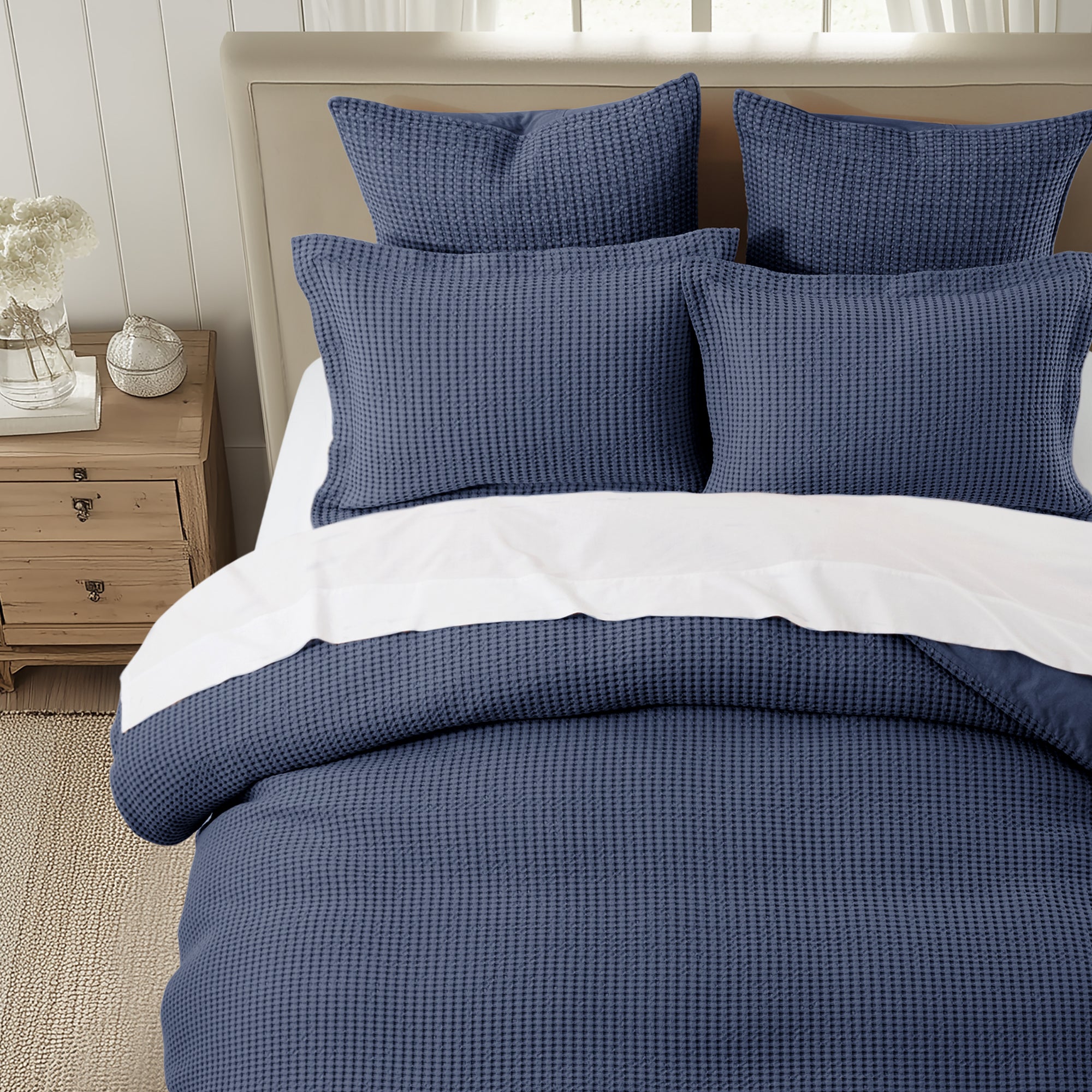Levtex Home Mills Waffle Duvet Cover Set Duvets