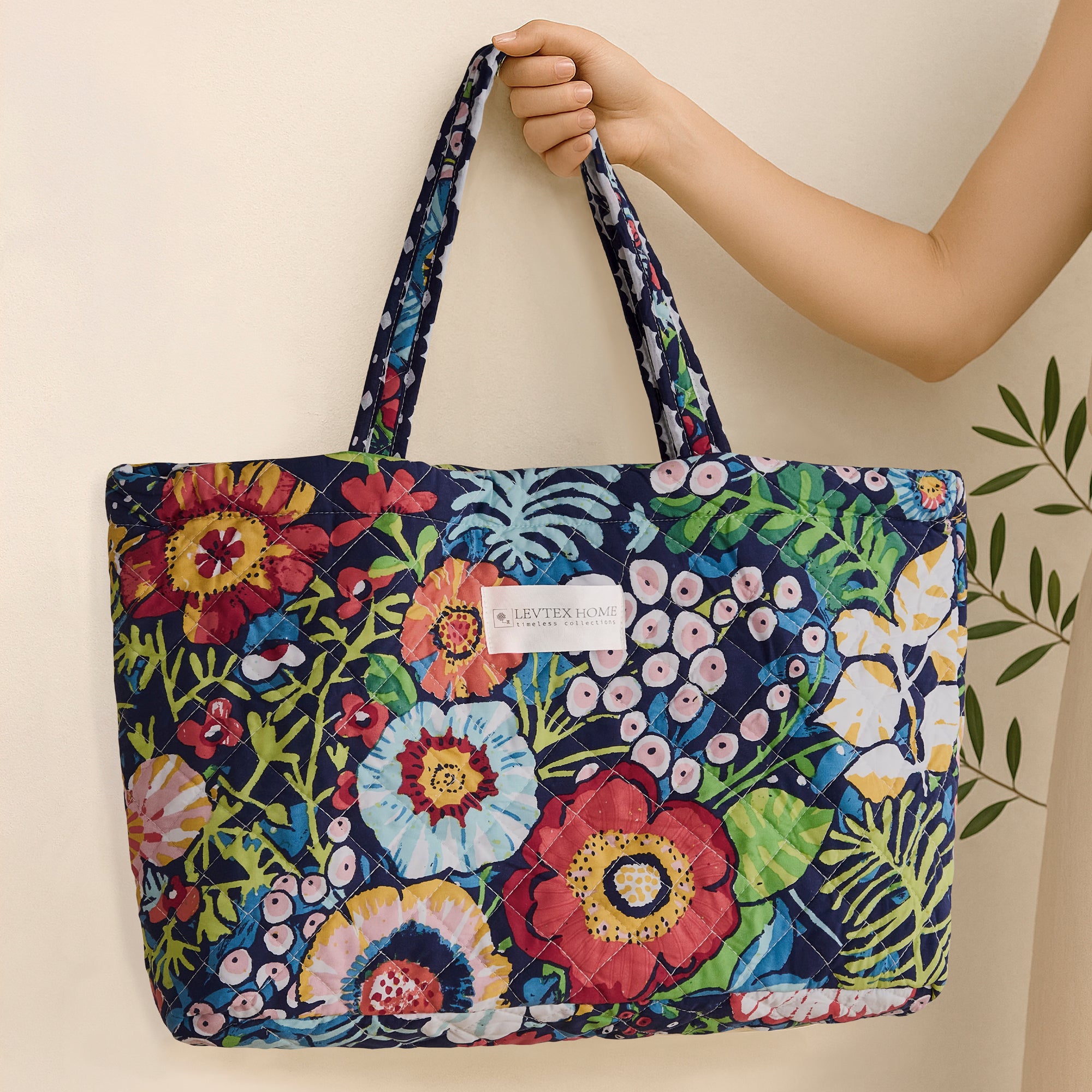 Levtex Home Night Garden Tote Bag Tote Bags