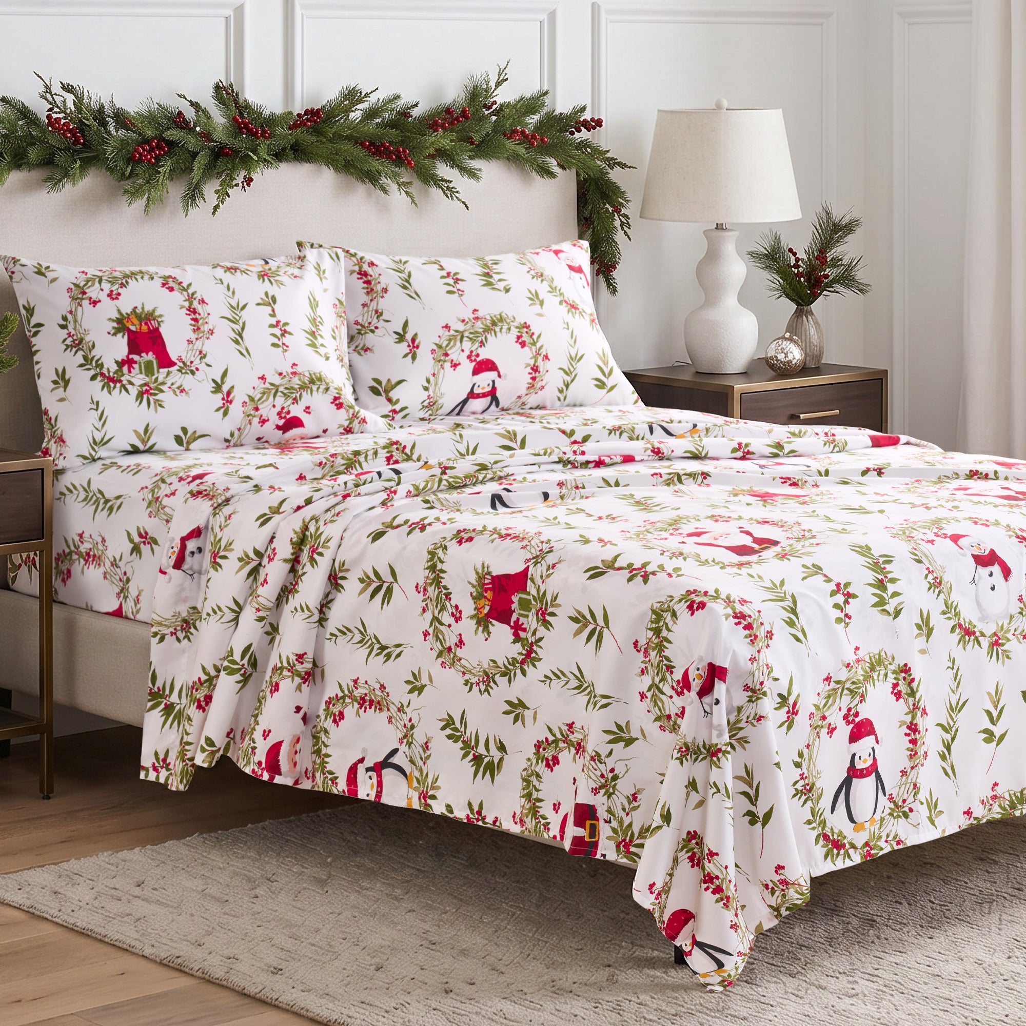 Pine & Plaid Sheet Set