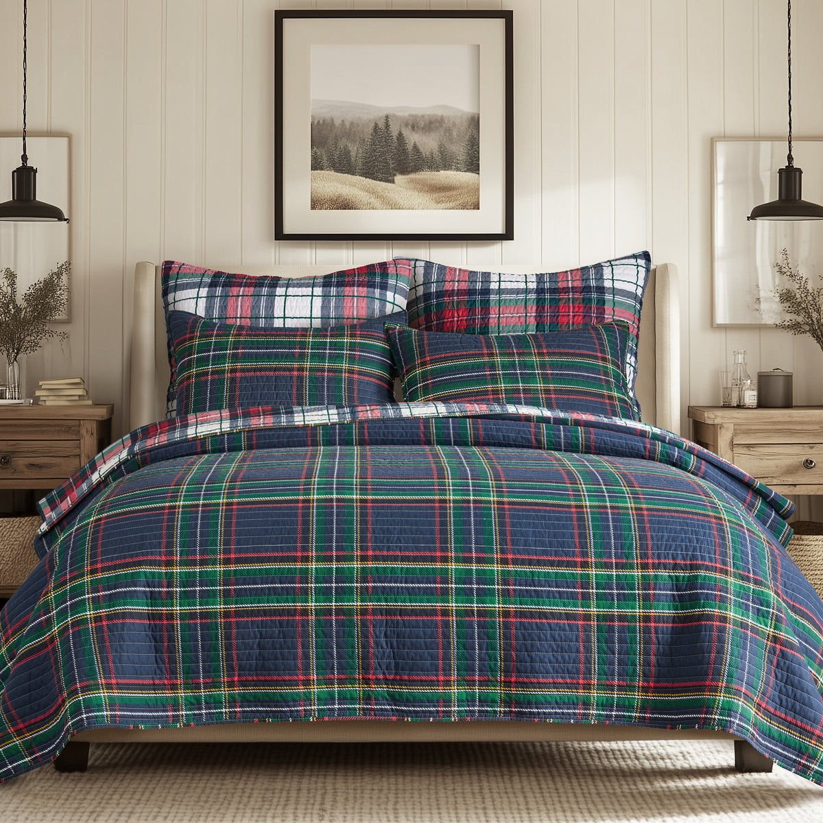 Levtex Home Spencer Plaid Quilt Quilts