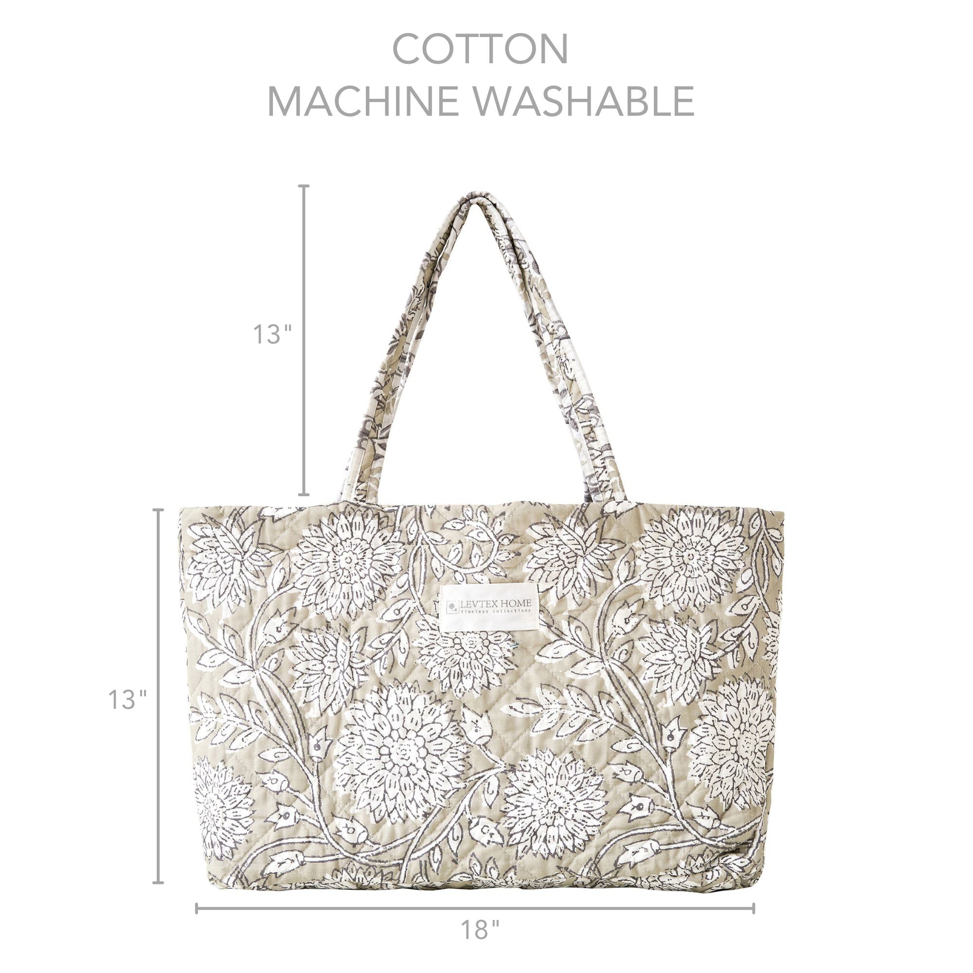 Adare Taupe Tote Bag