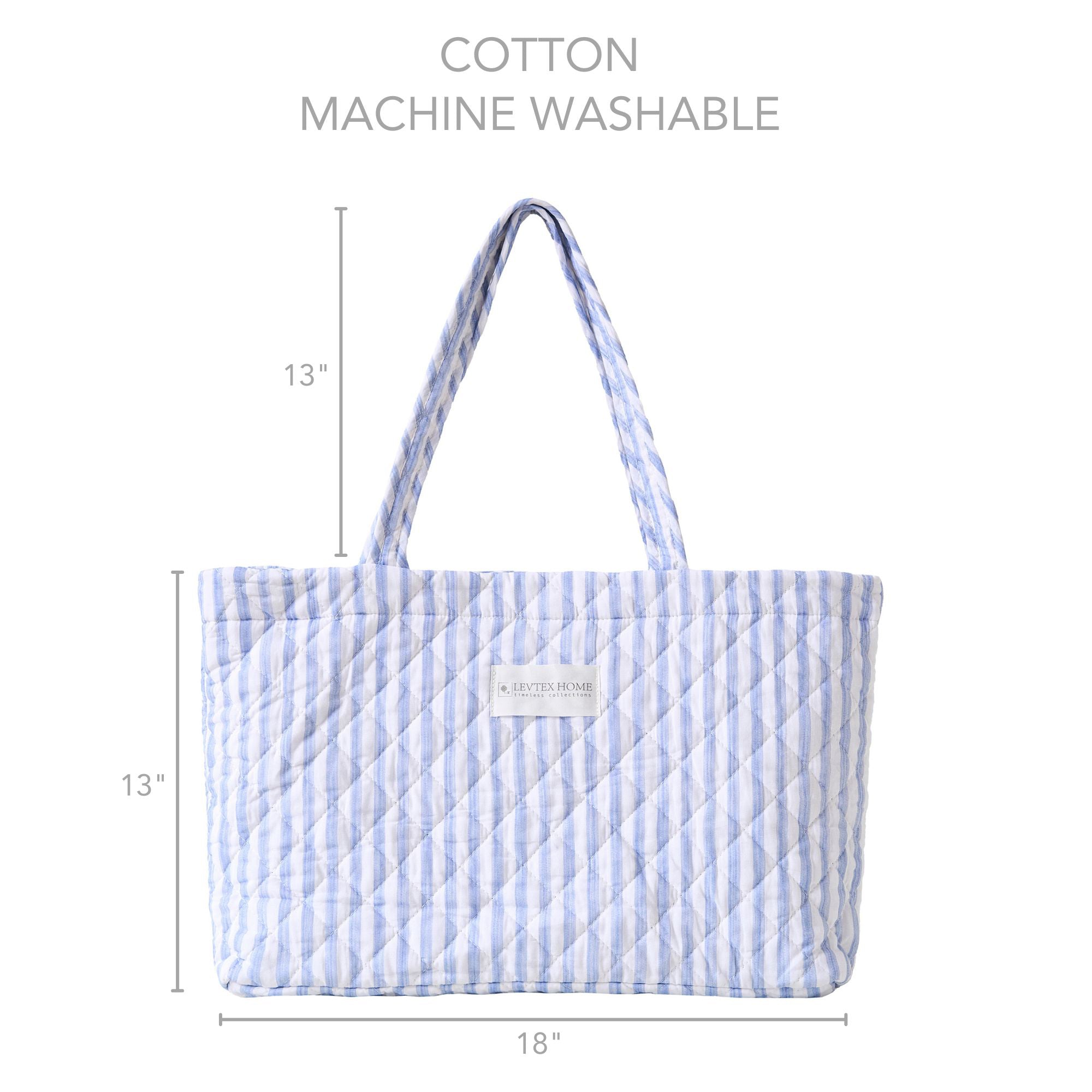 Martha Stripe Tote Bag
