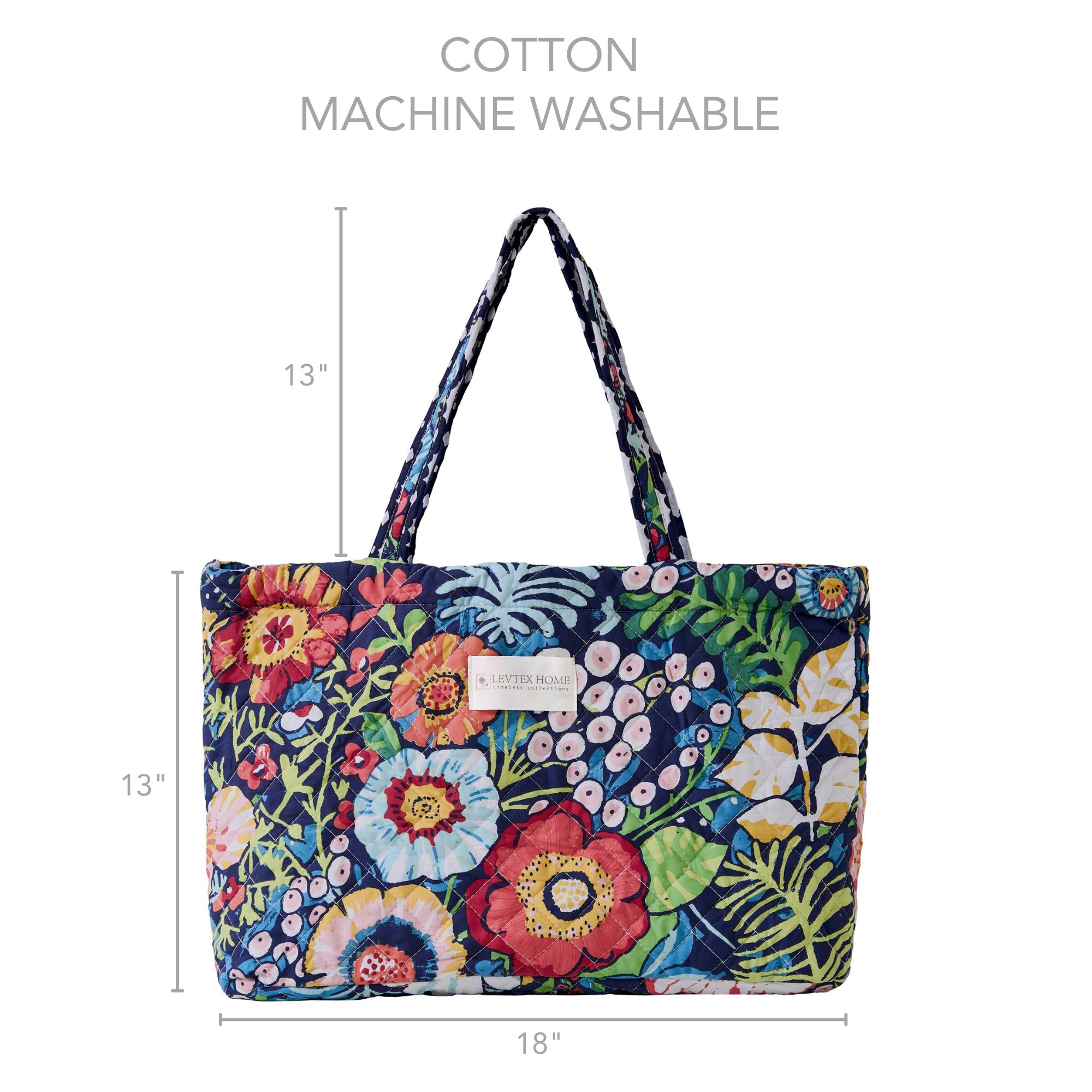 Levtex Home Night Garden Tote Bag Tote Bags