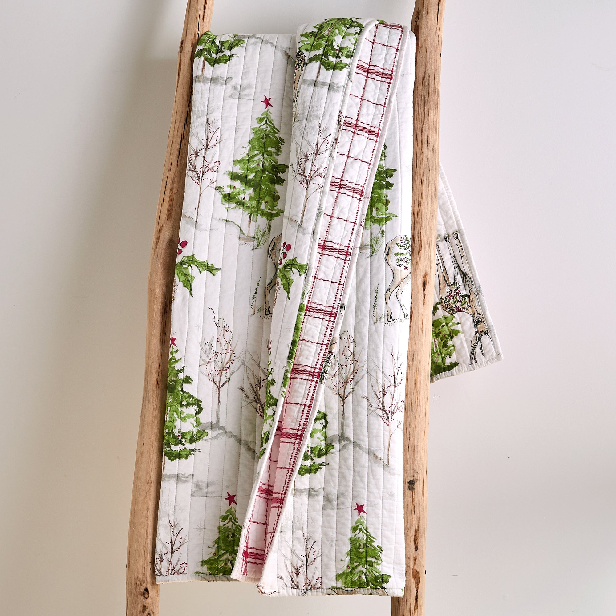 Levtex Home Sleigh Bells Quilted Throw Throws