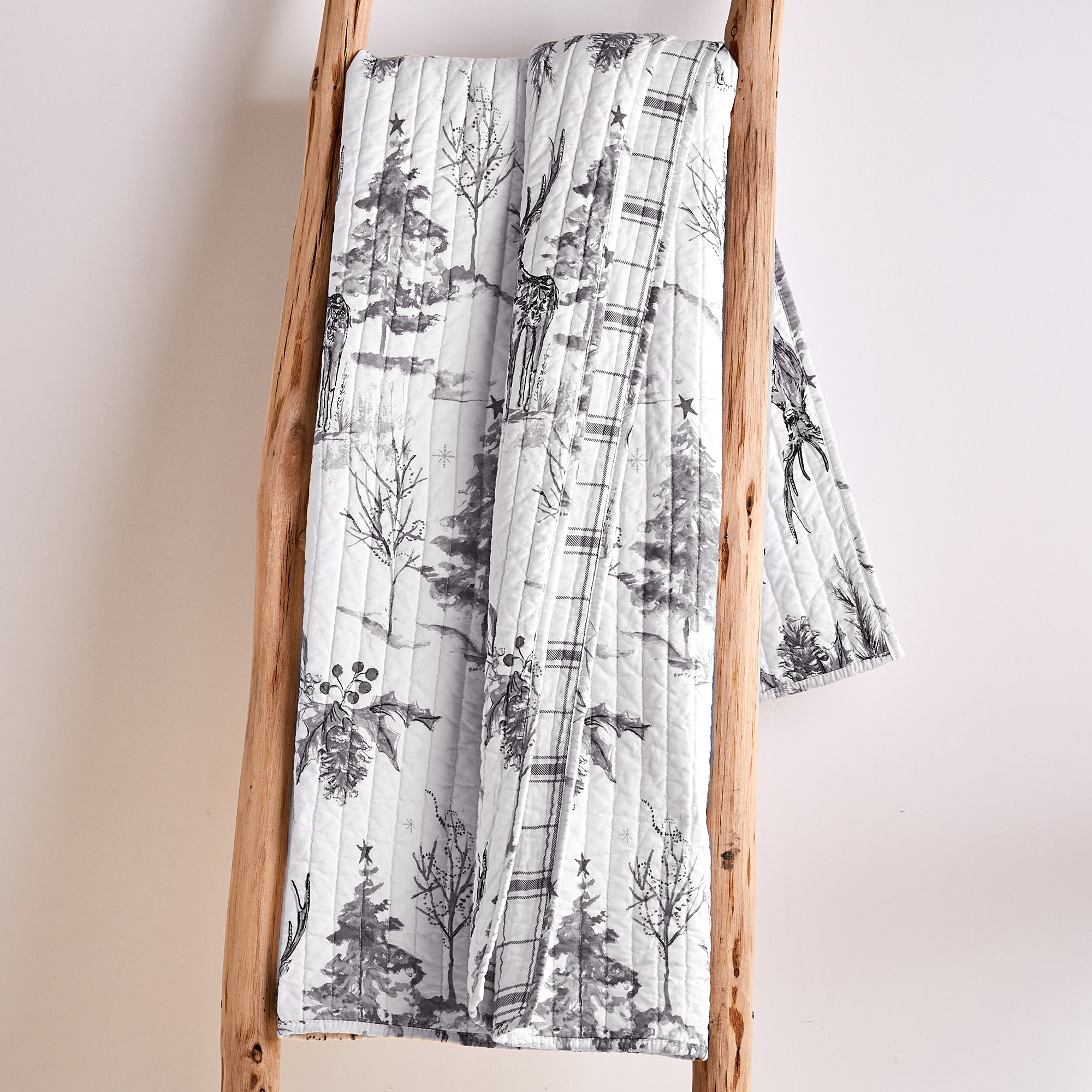 Levtex Home Sleigh Bells Quilted Throw Throws