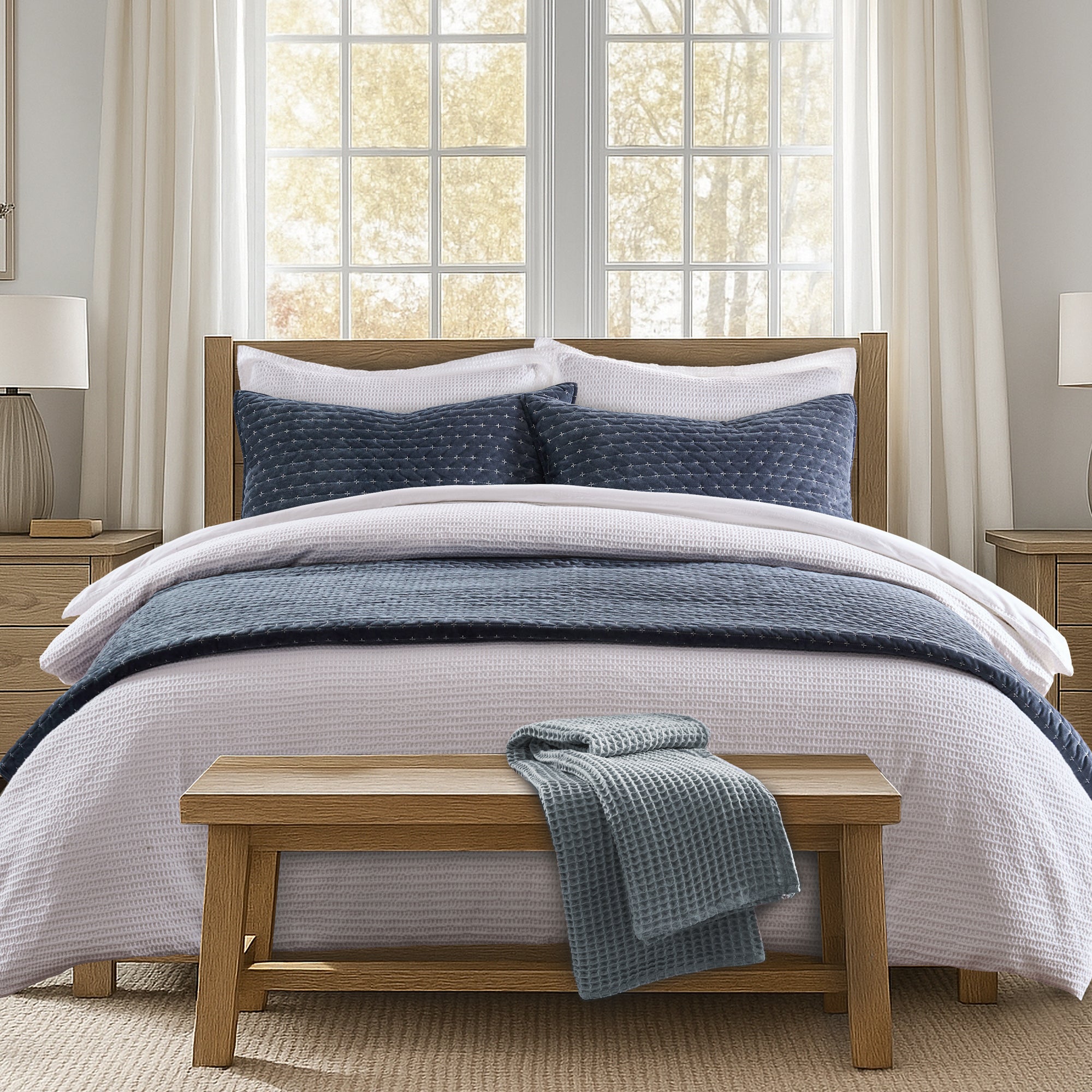 Levtex Home Velvet Stitch Quilt Set Quilts