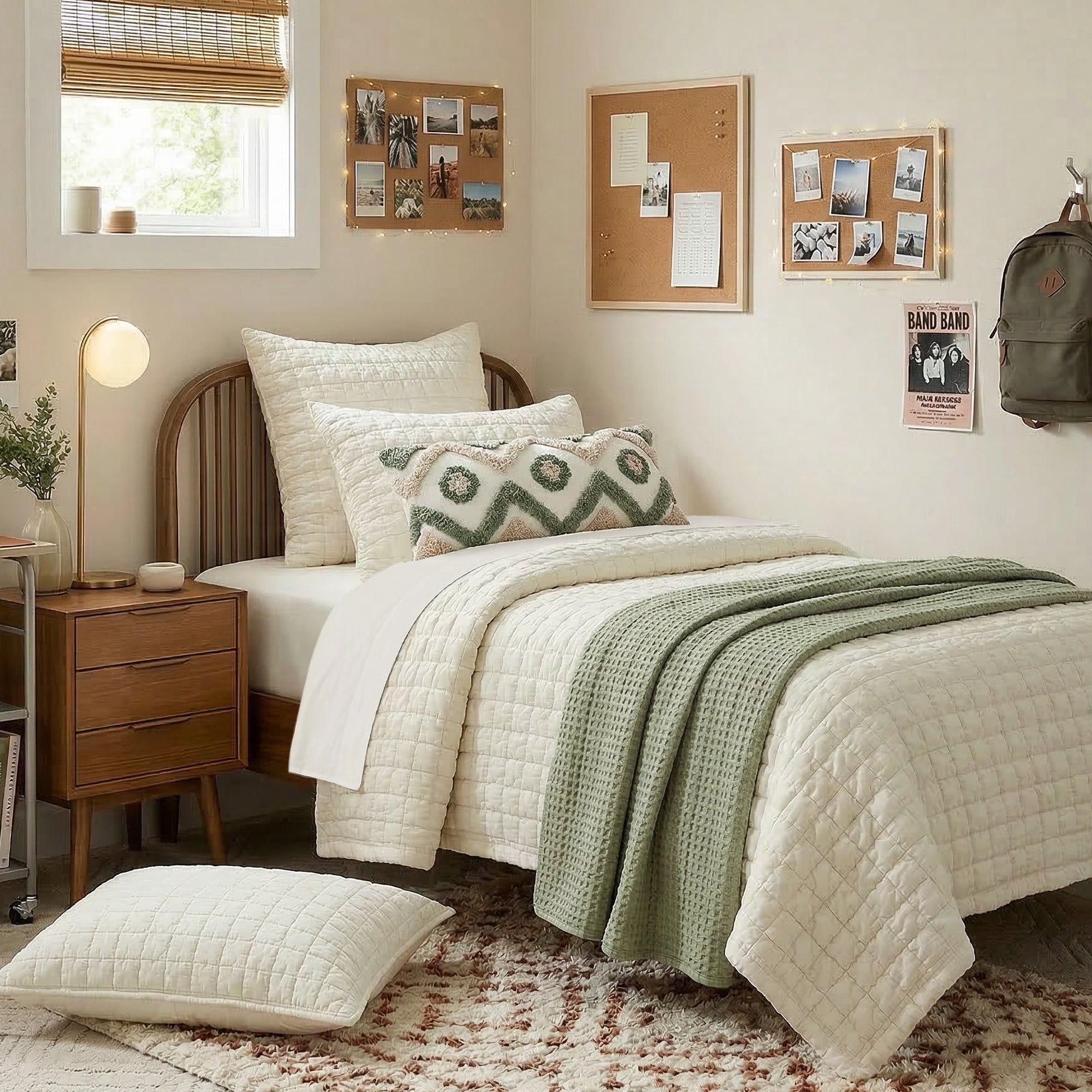 Mills Waffle Quilt Set