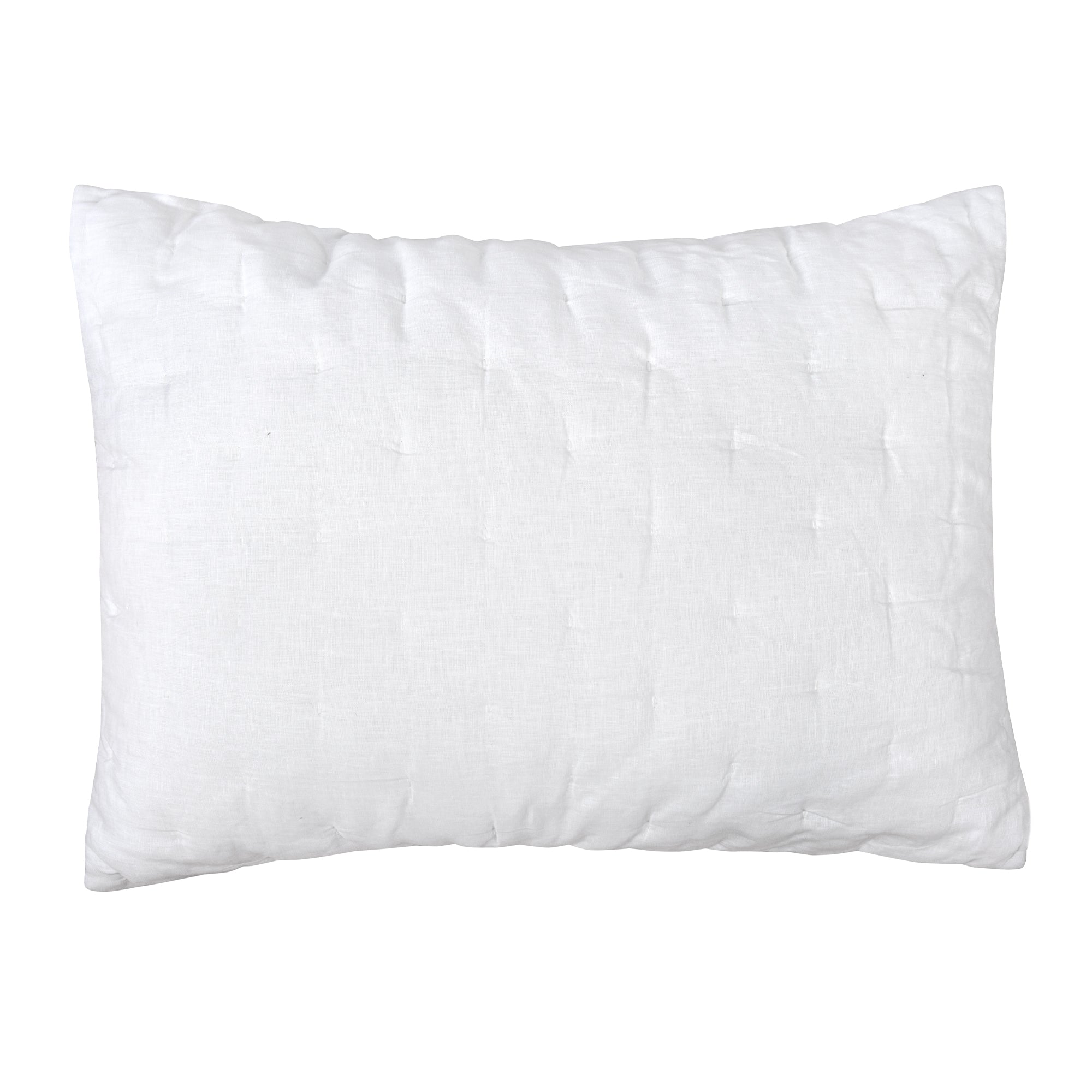French Flax Signature Linen Quilted Sham