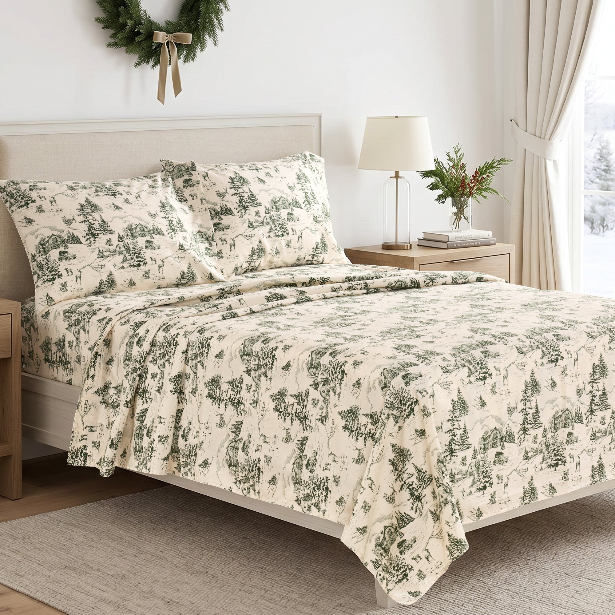 Winter Sleigh Ride Sheet Set