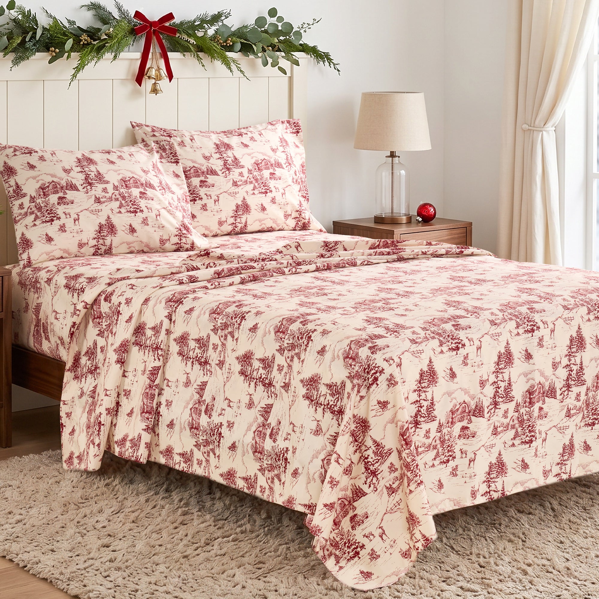 Winter Sleigh Ride Sheet Set