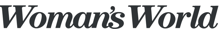 The logo for Woman's World, featuring the words in a dark gray serif typeface on a solid white background.