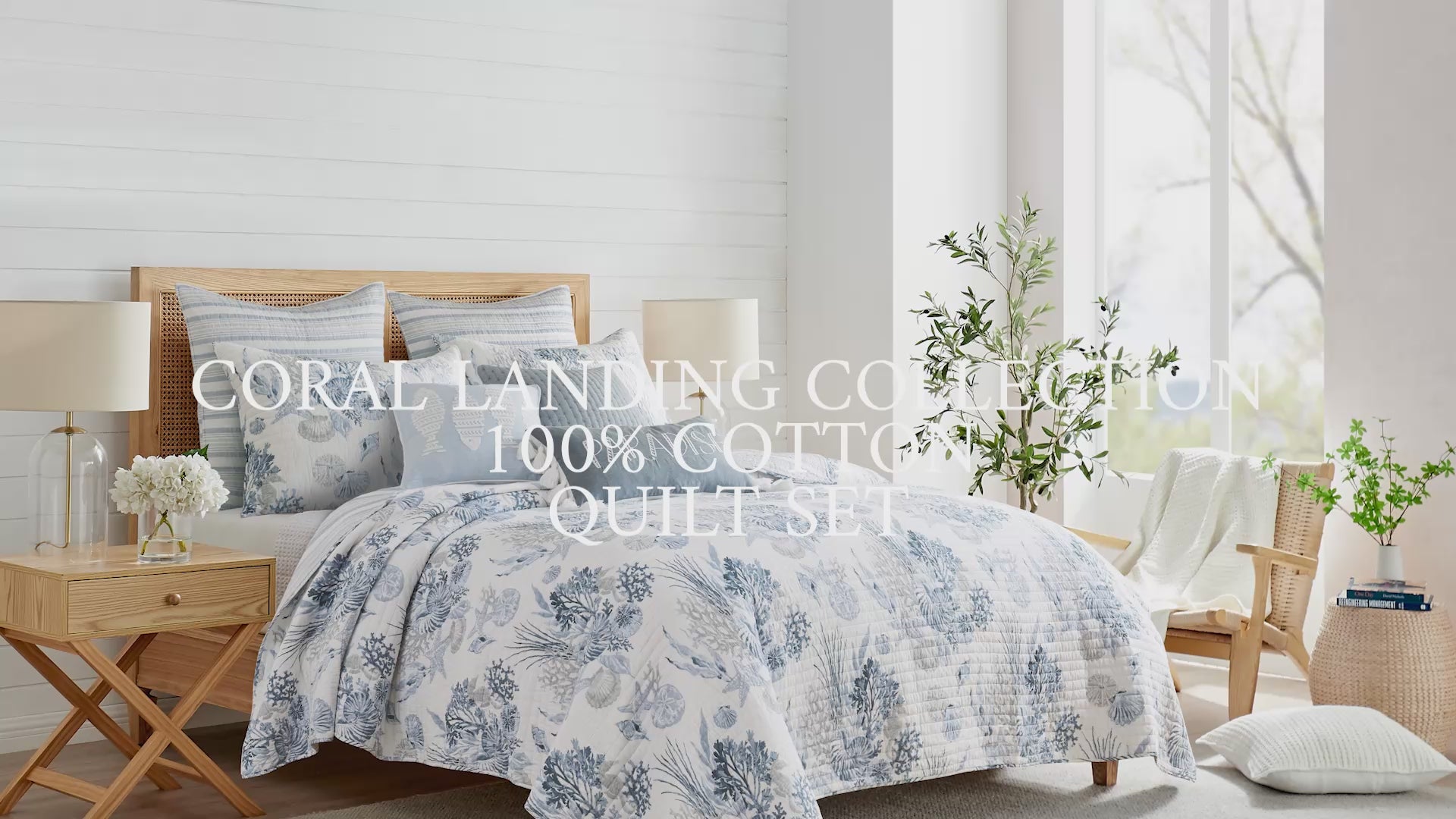 Levtex Home Coral Landing Quilt Set Quilts