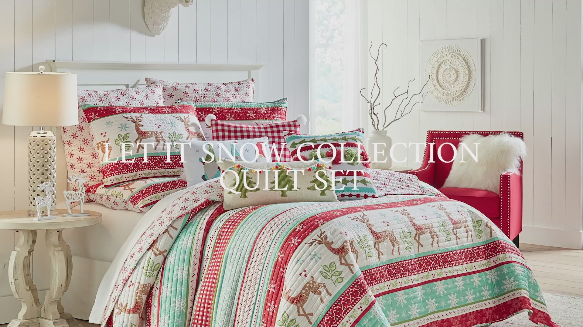 Levtex Home Let It Snow Quilt Set Quilts