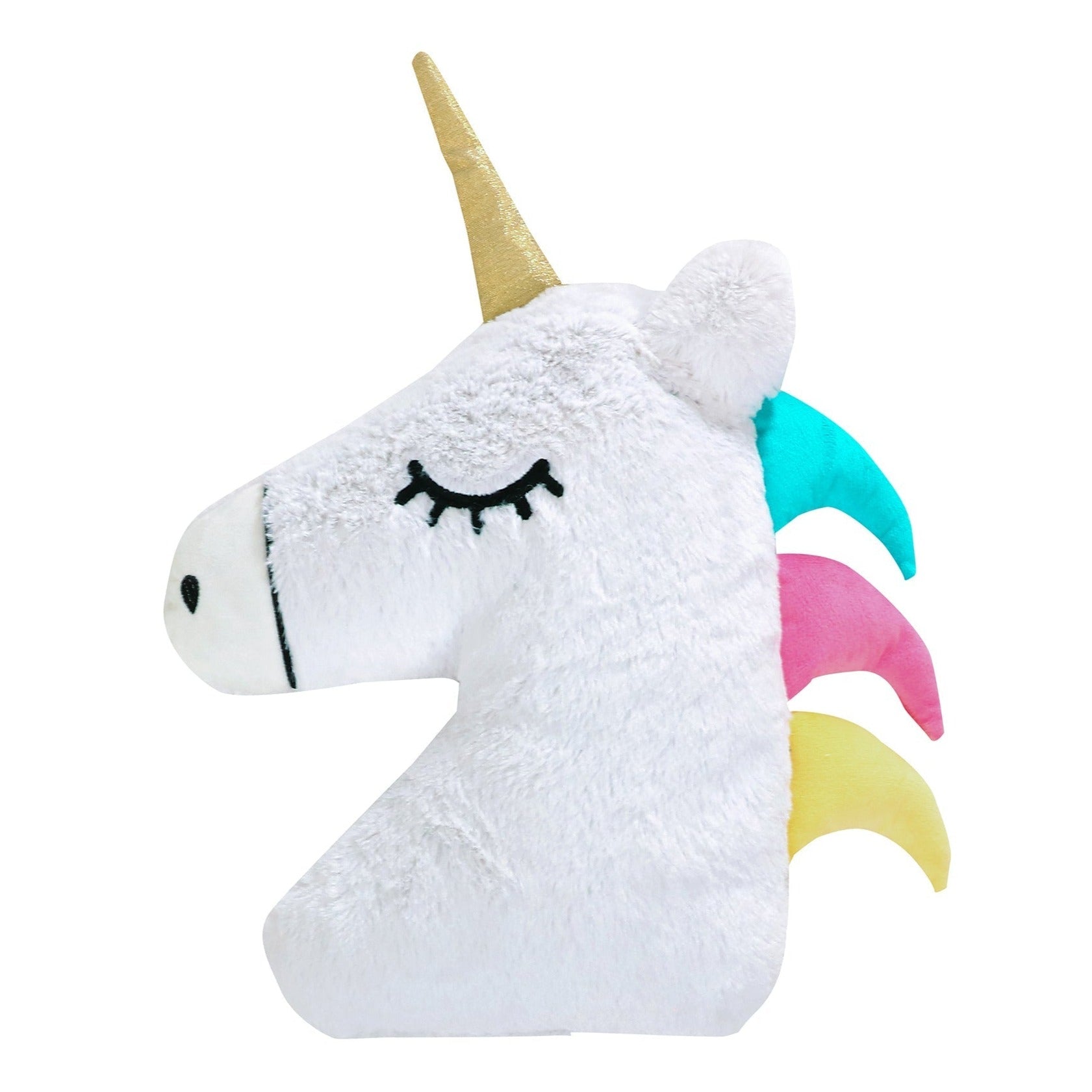 Levtex Home Chantal Unicorn Shaped Pillow Kids Decorative Pillows