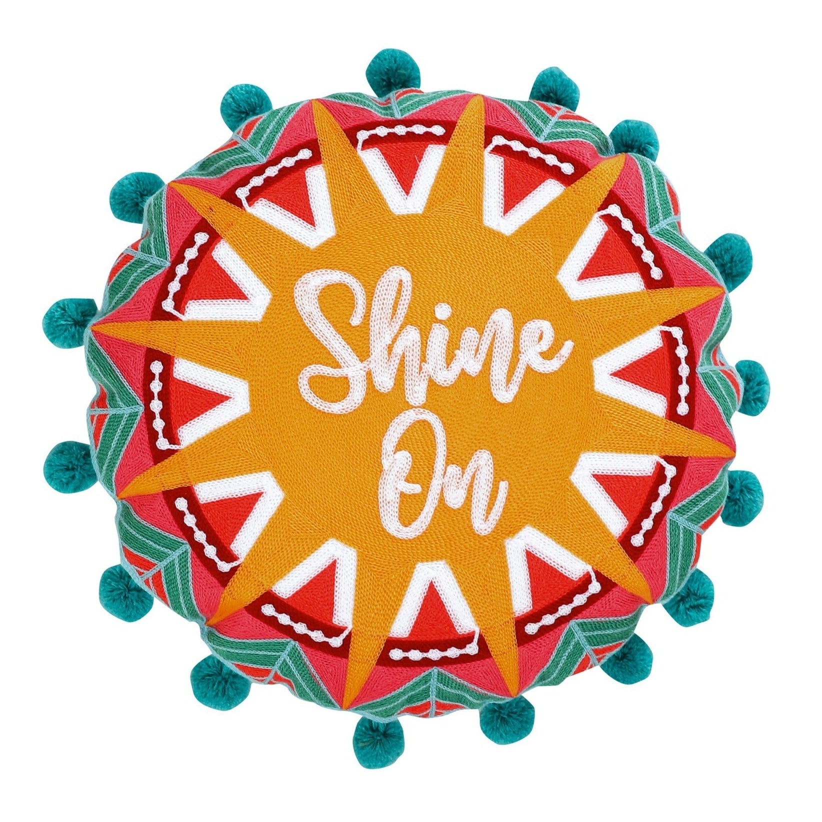 Levtex Home Chantal Round Shine On Pillow Kids Decorative Pillows