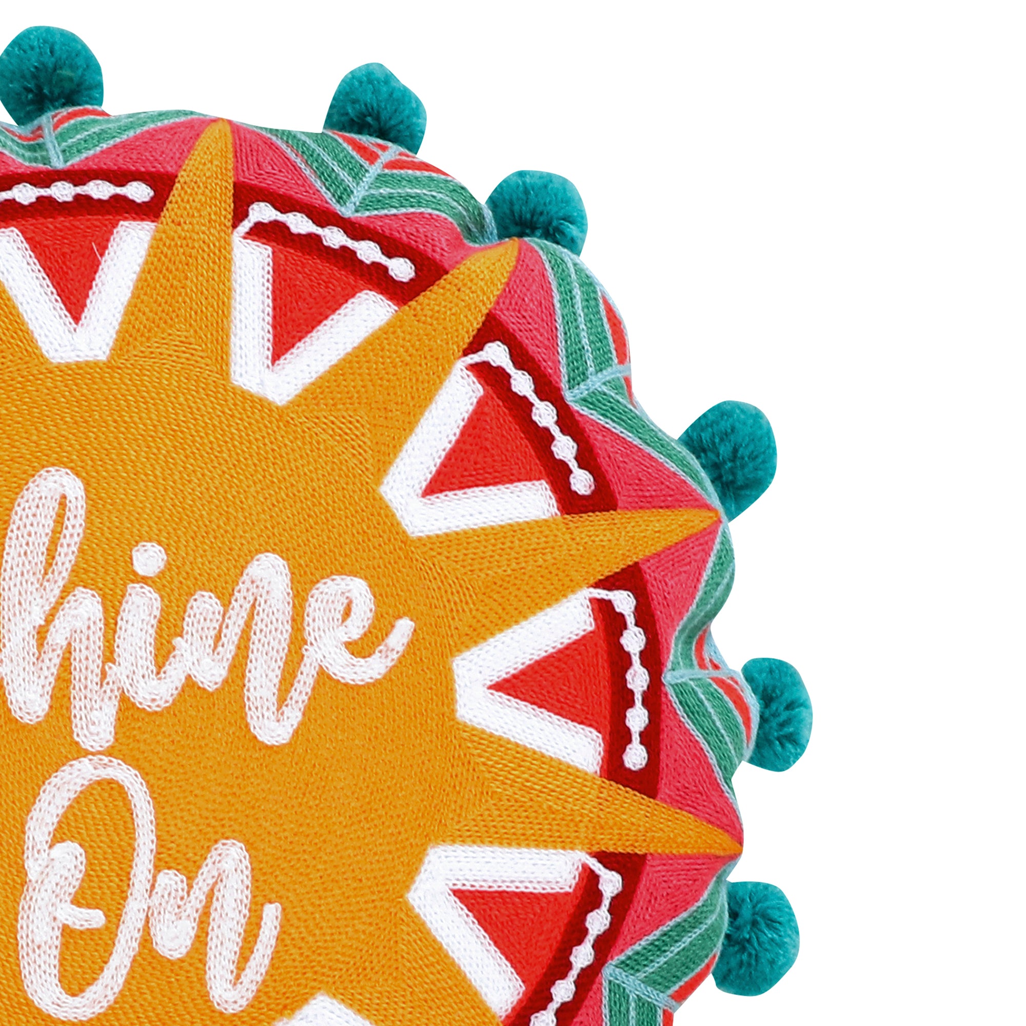 Levtex Home Chantal Round Shine On Pillow Kids Decorative Pillows