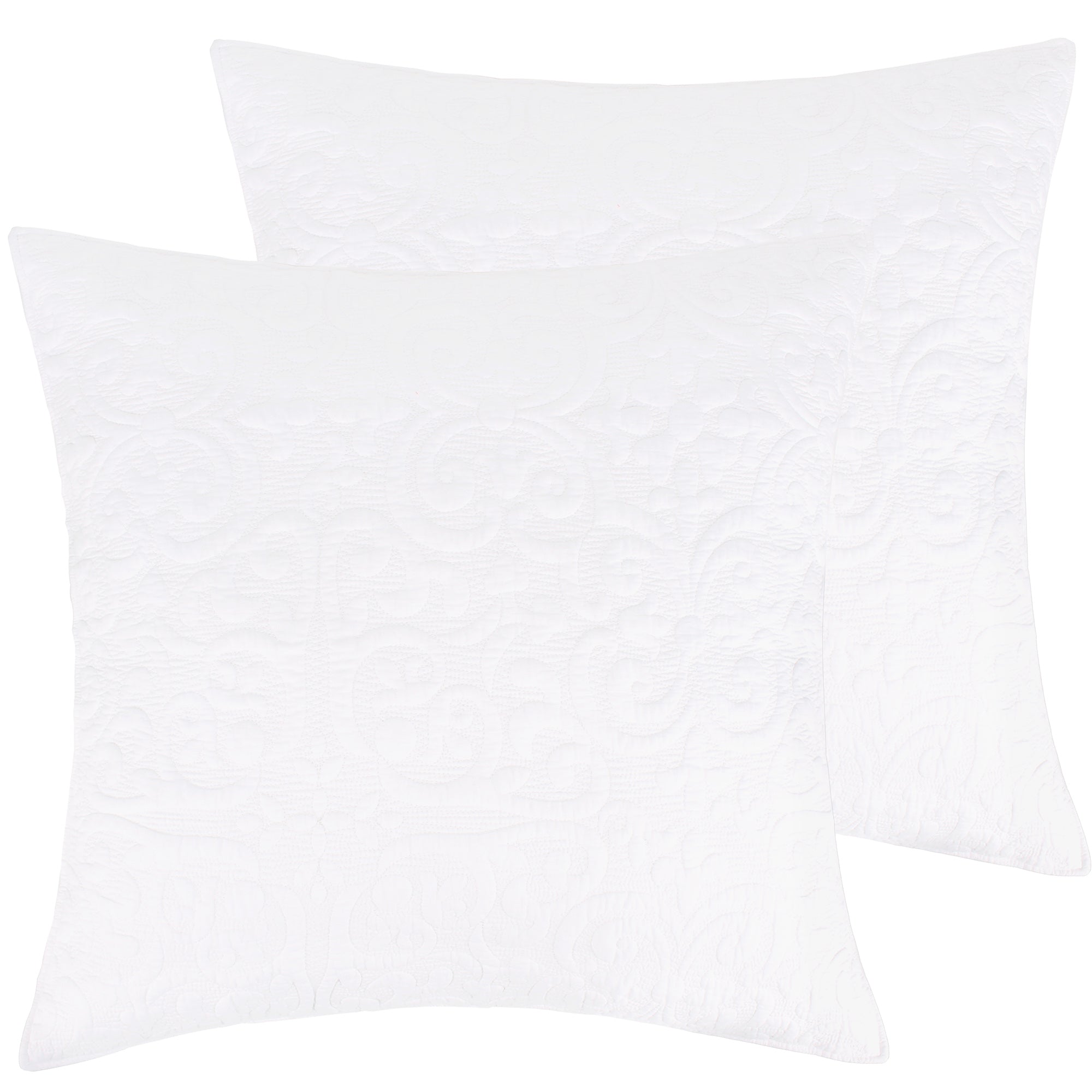 Levtex Home Sherbourne Stitch Euro Sham Set of 2 Euro Shams