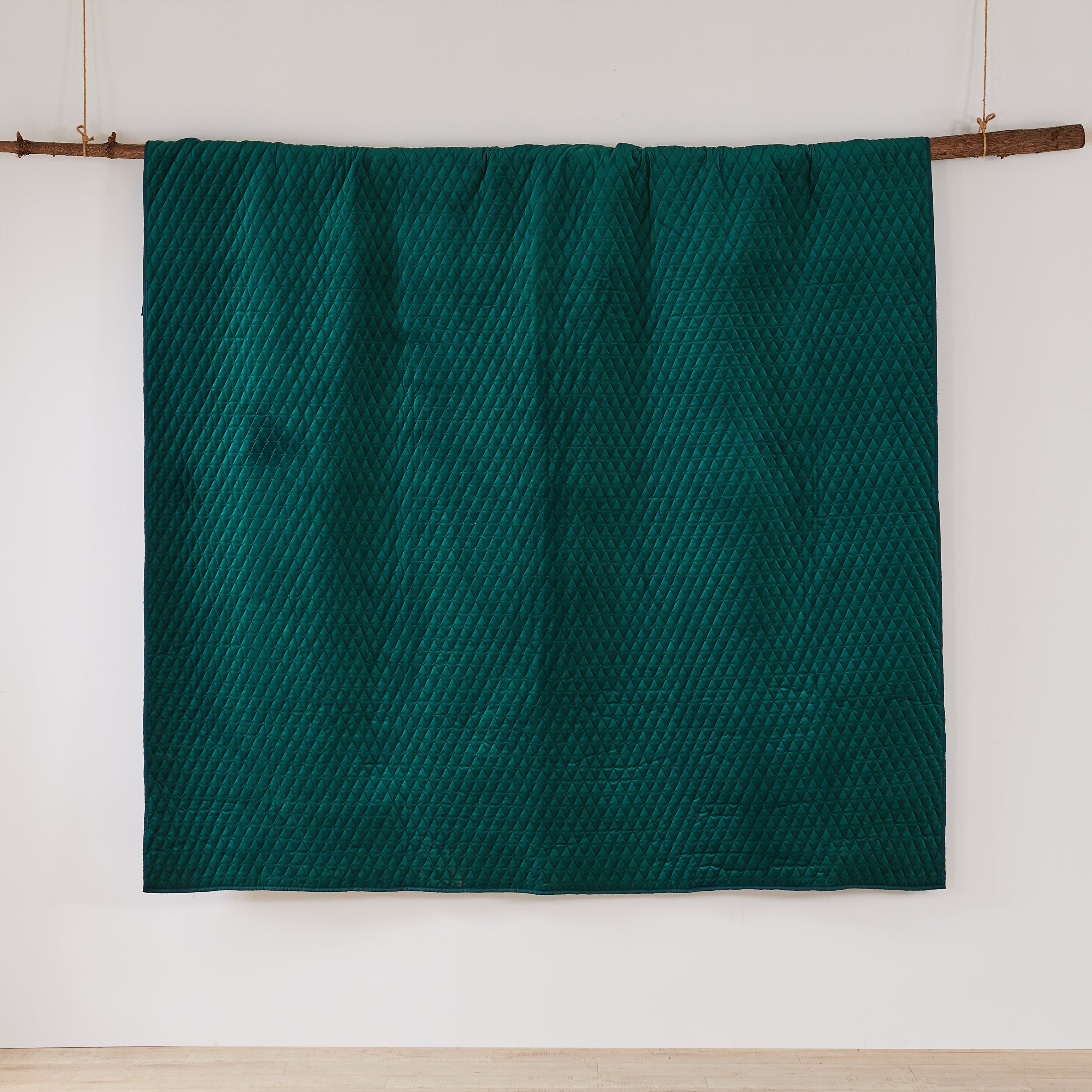 Levtex Home Empire Velvet Green Quilt Quilts