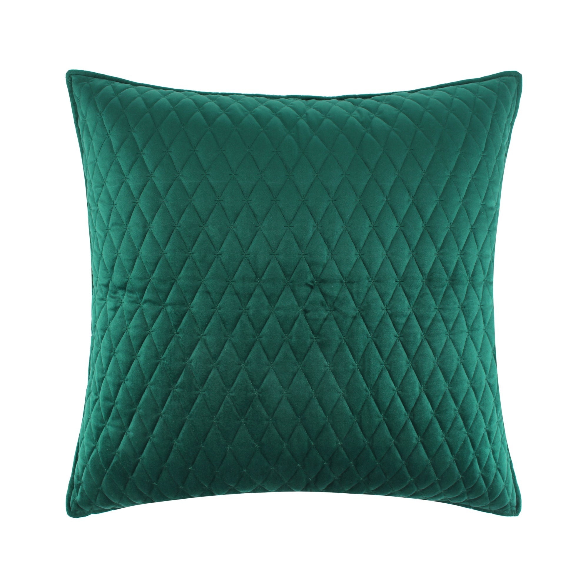 Levtex Home Empire Velvet Emerald Green Euro Sham Euro Shams