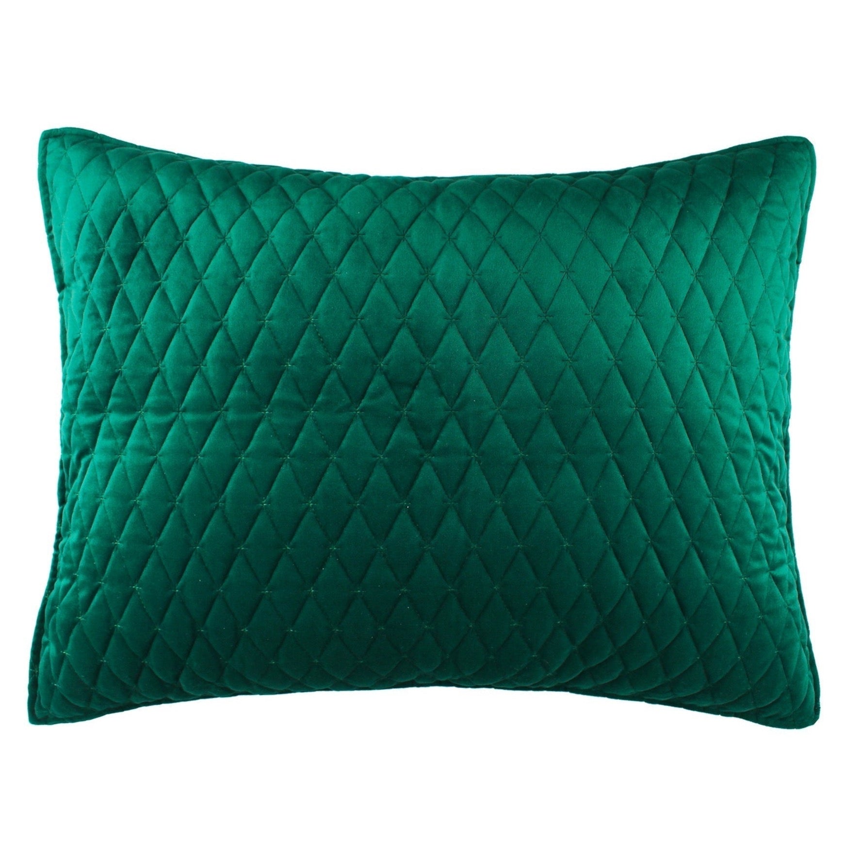 Levtex Home Empire Velvet Green King Sham Shams