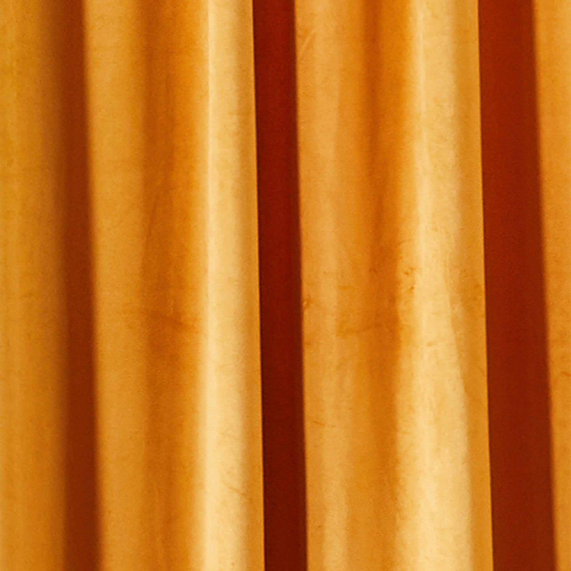 Levtex Home BH Calabria Velvet Ochre Drape Panel Drapes