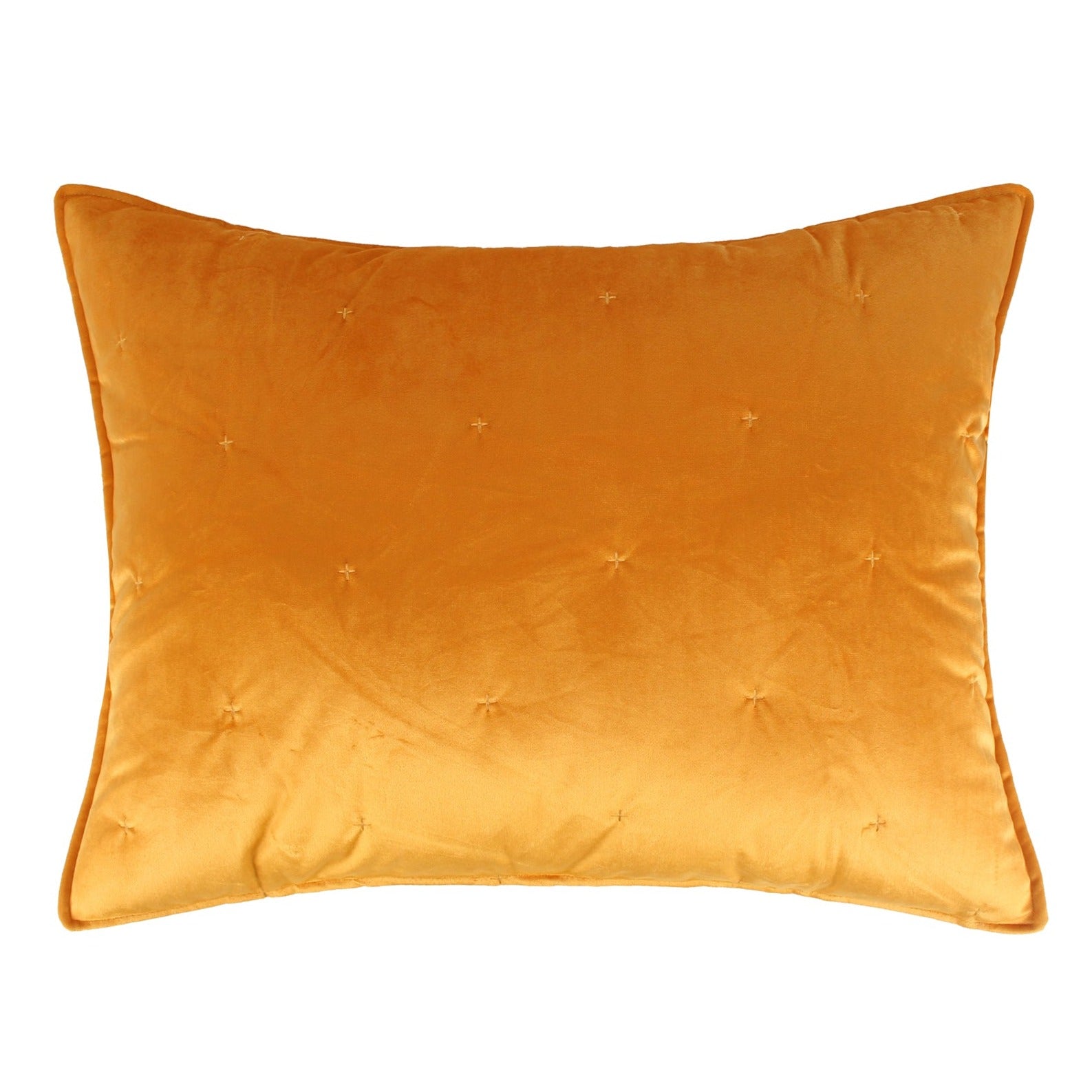 Levtex Home BH Calabria Velvet Ochre Standard Sham Shams