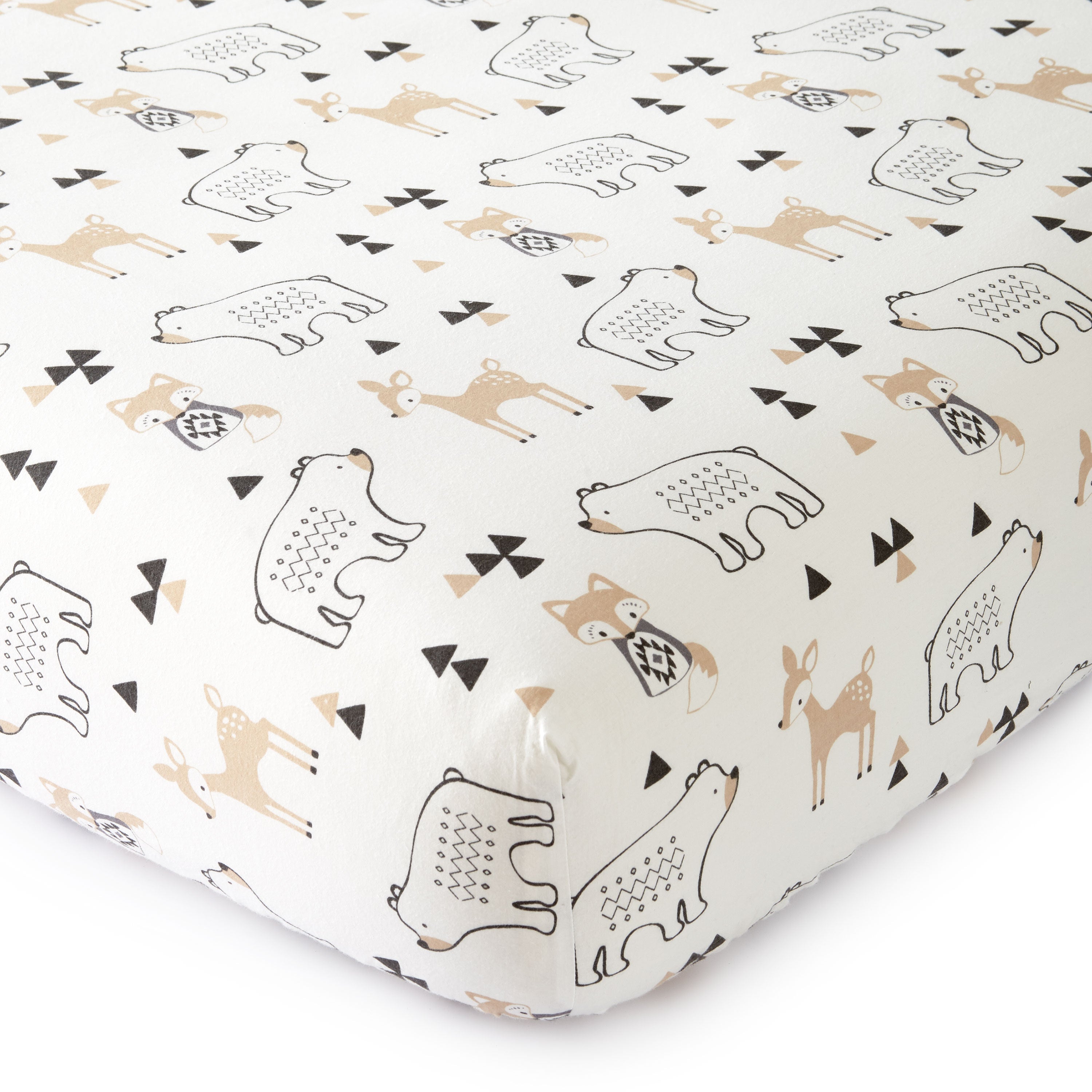 Bailey Cotton Crib Fitted Sheet