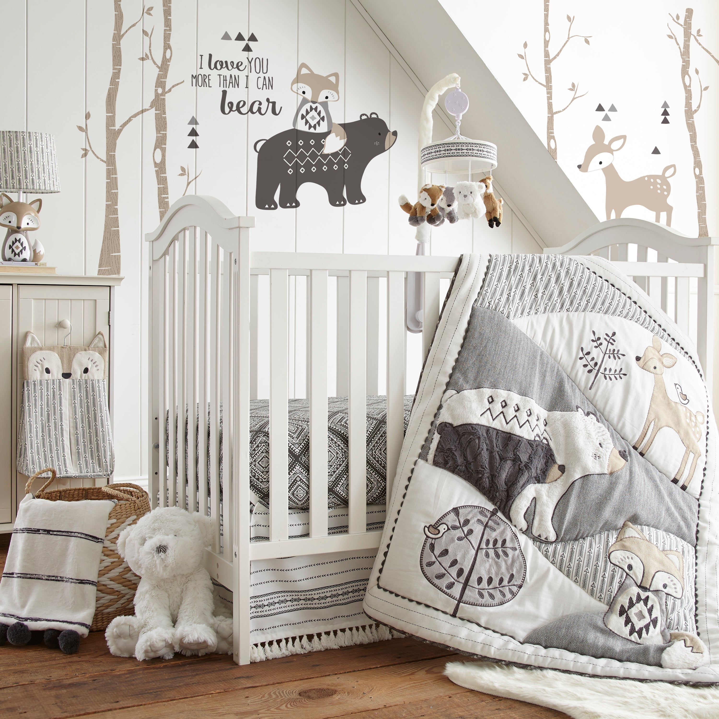 Levtex Home Bailey 5PC Crib Bedding Set Crib Bedding Sets