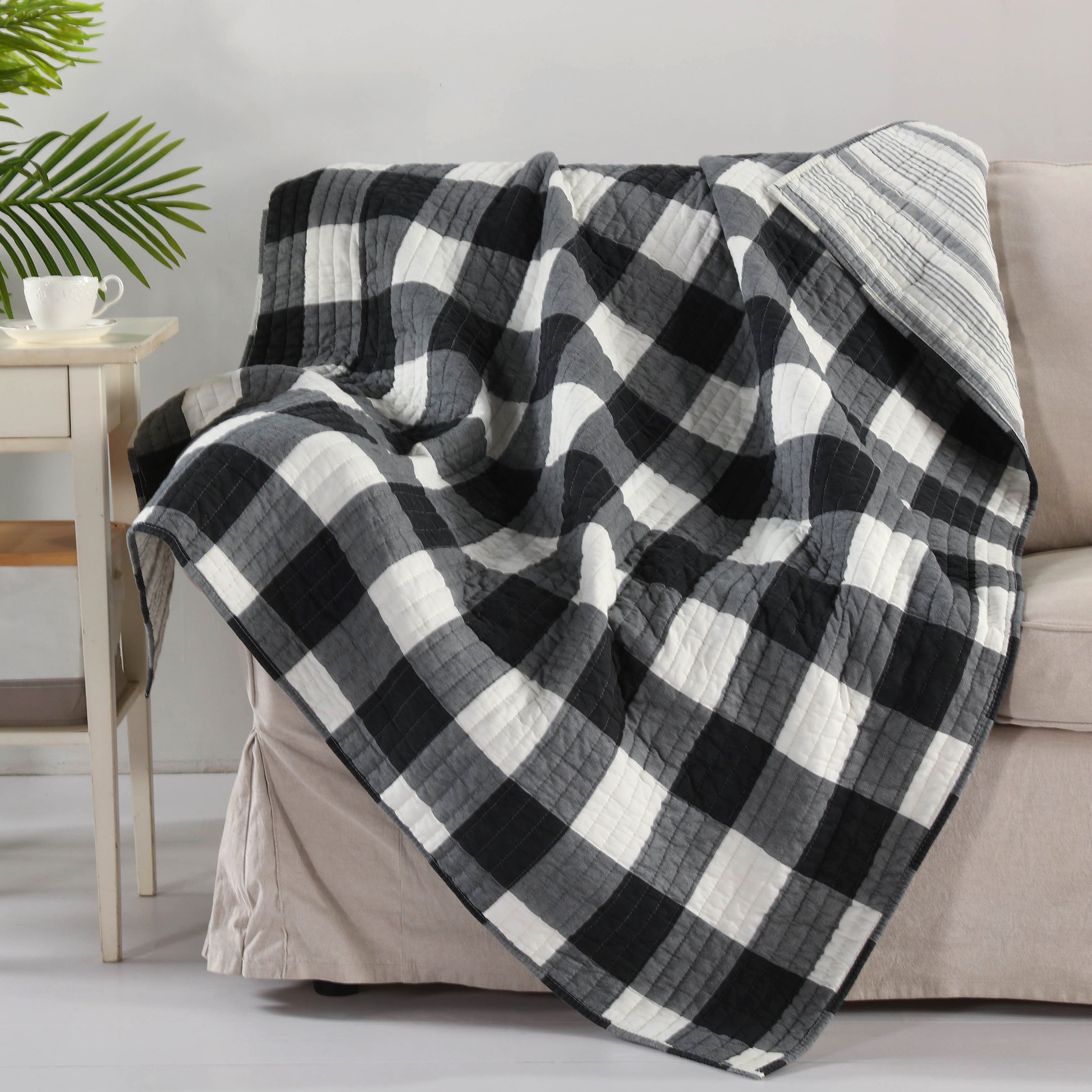 Levtex Home Camden Quilted Throw Throws