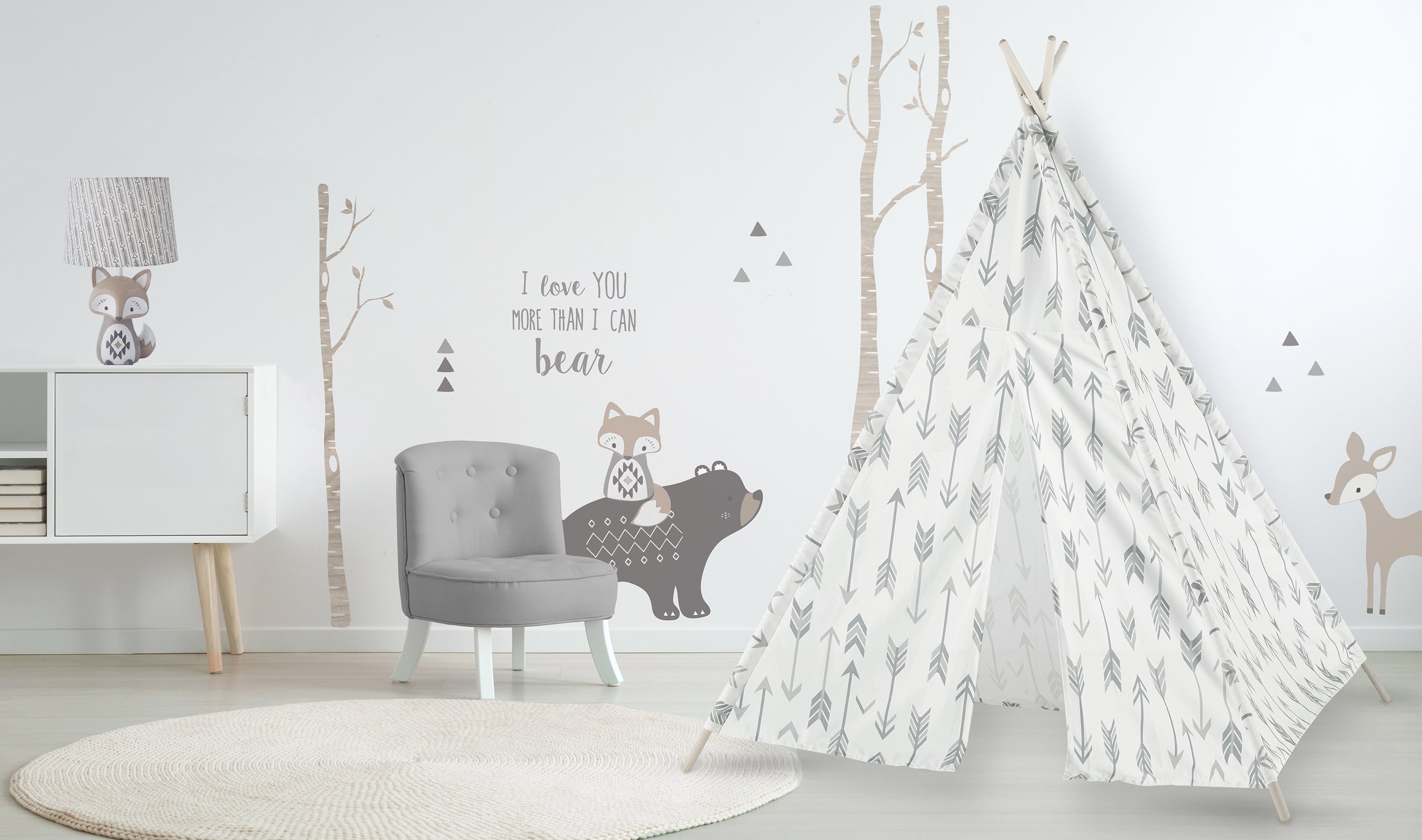 Levtex Home Bailey Wall Decals Nursery Wall Decals
