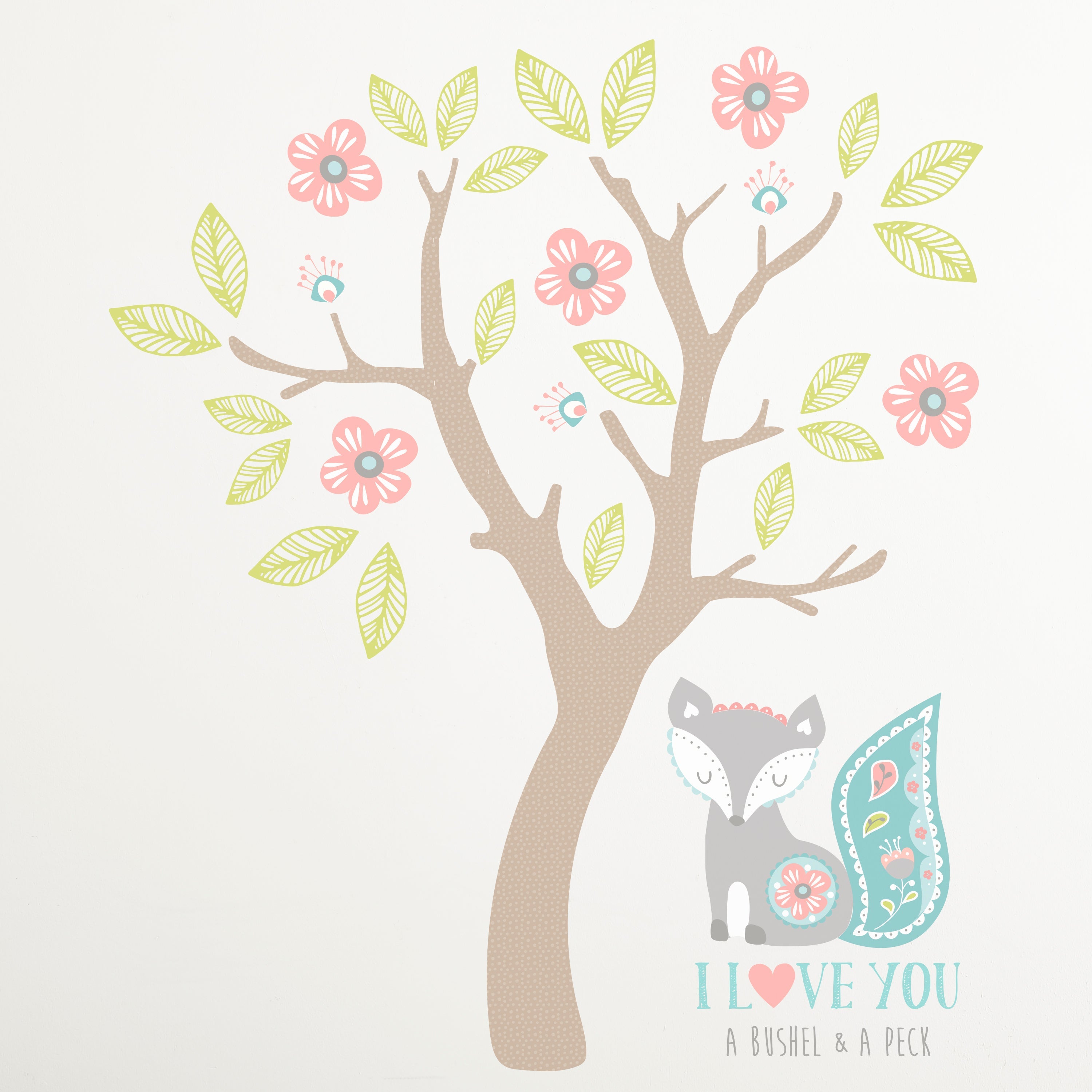 Levtex Home Fiona Nursery Wall Decals Nursery Wall Decals