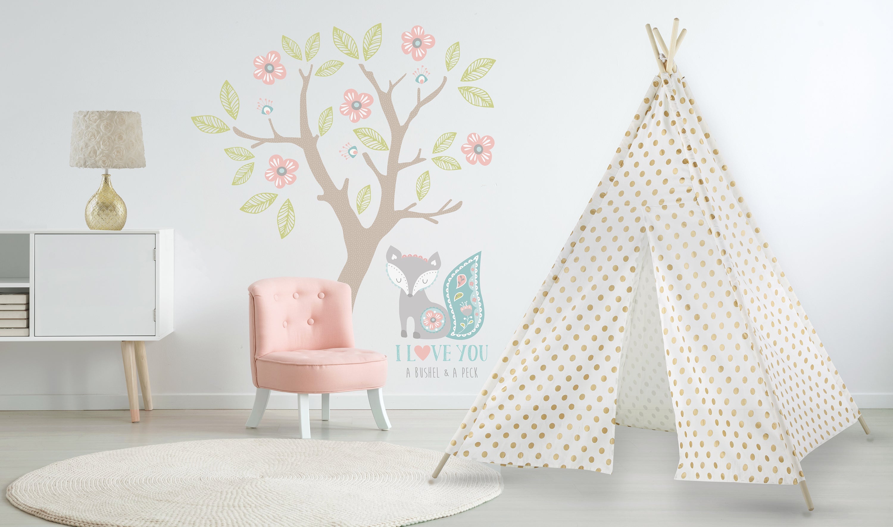 Levtex Home Fiona Nursery Wall Decals Nursery Wall Decals