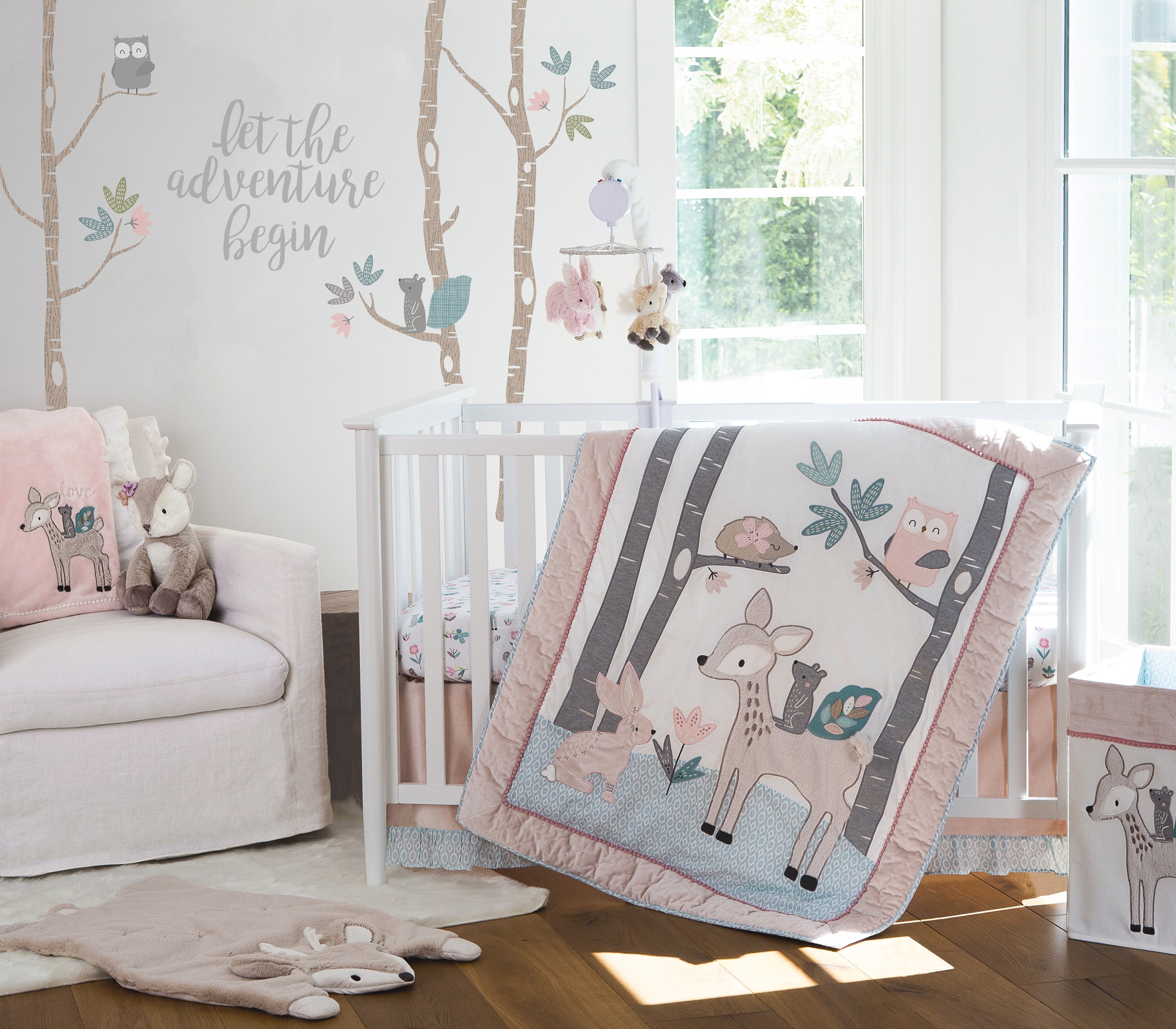 Levtex Home Everly Cotton Crib Fitted Sheet Crib Fitted Sheets