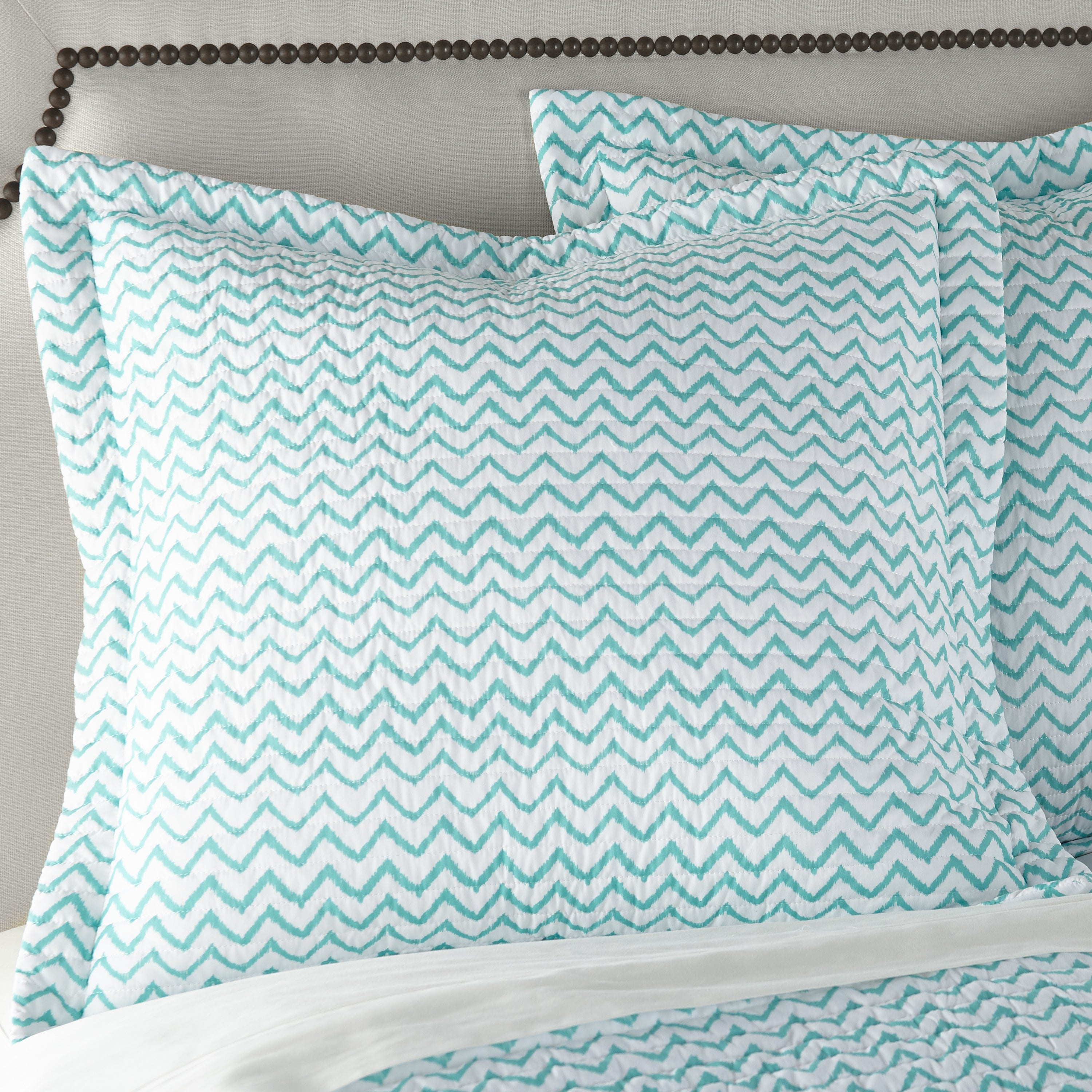 Levtex Home Leora Floral Euro Sham Set of 2 Euro Shams