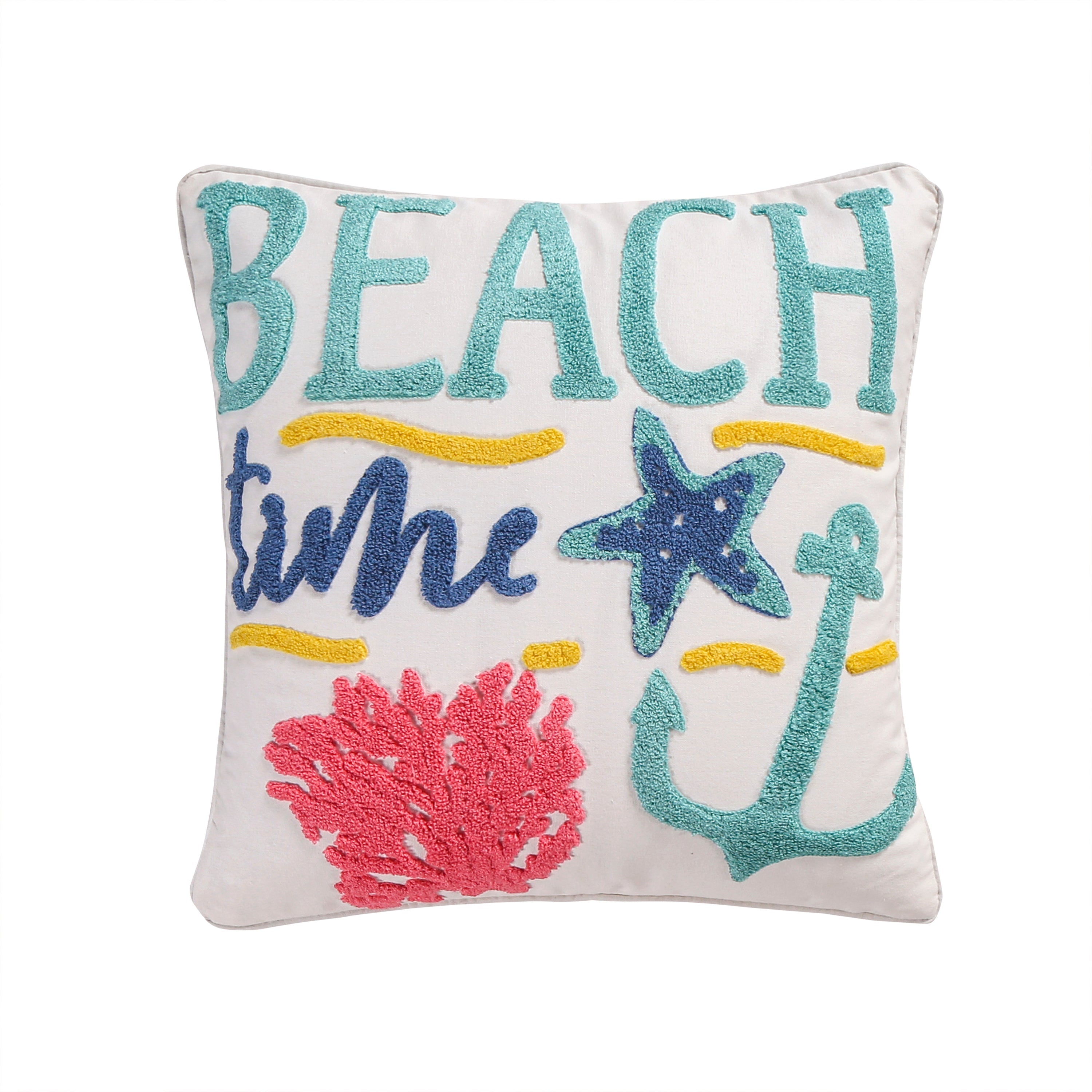 Levtex Home Playa Vista Beach Time Pillow Decorative Pillows