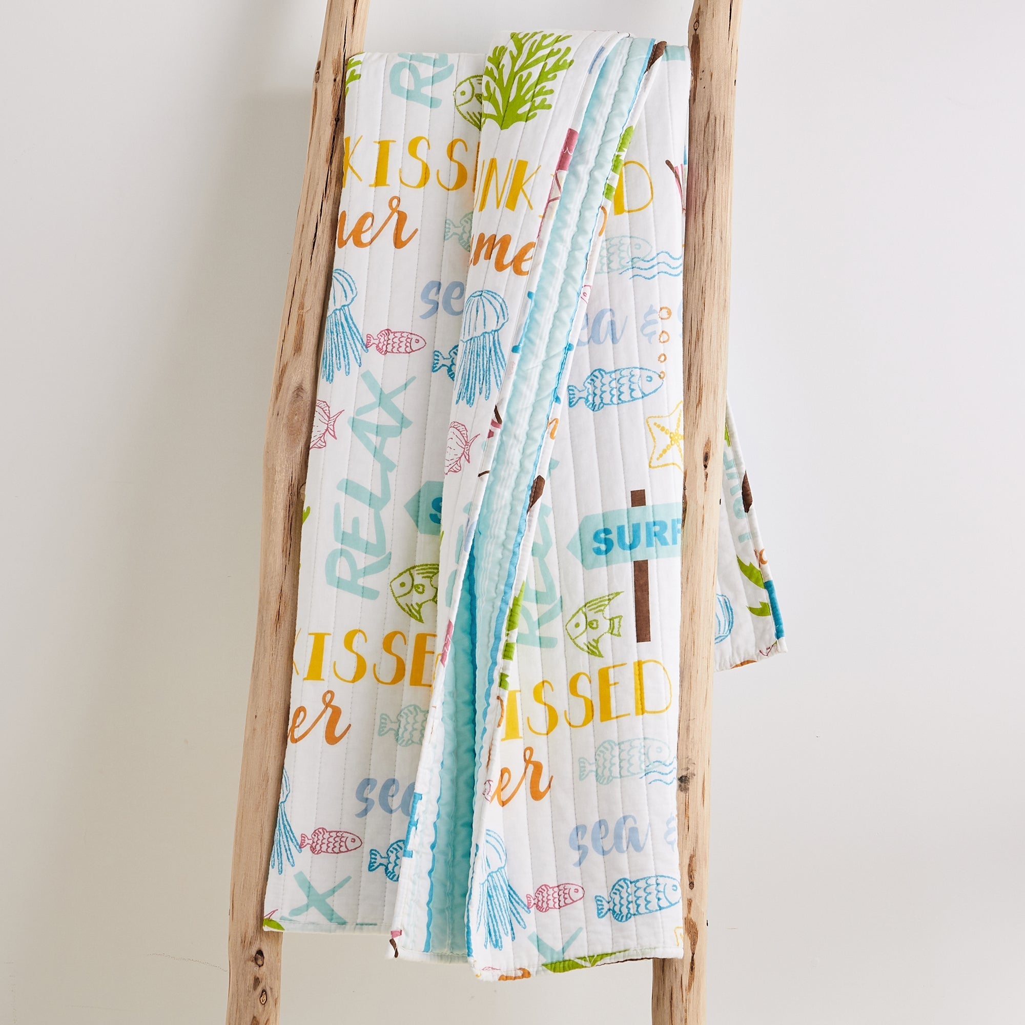 Levtex Home Beach Days Quilted Throw Throws