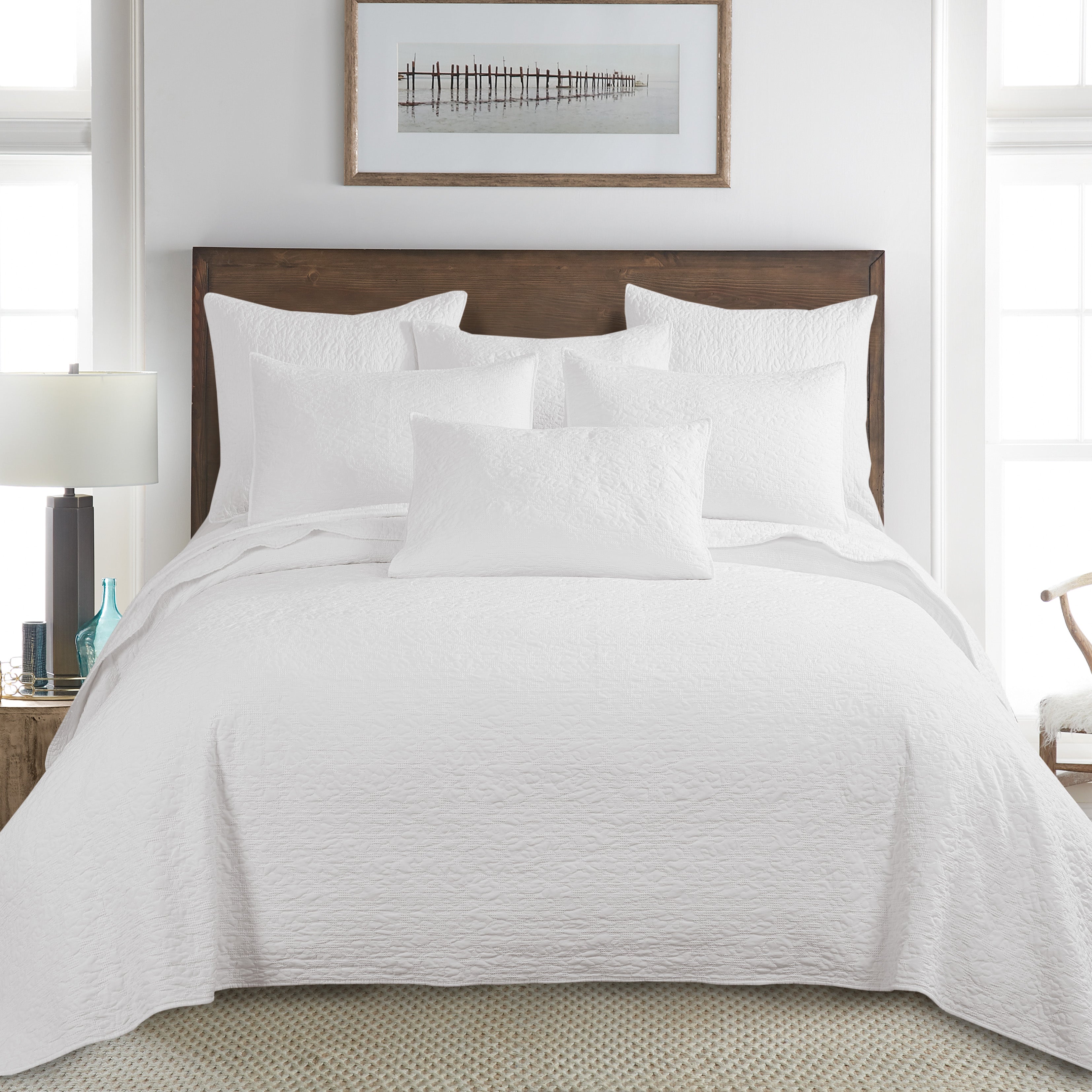 Levtex Home Emory White Bedspread Set Bedspreads