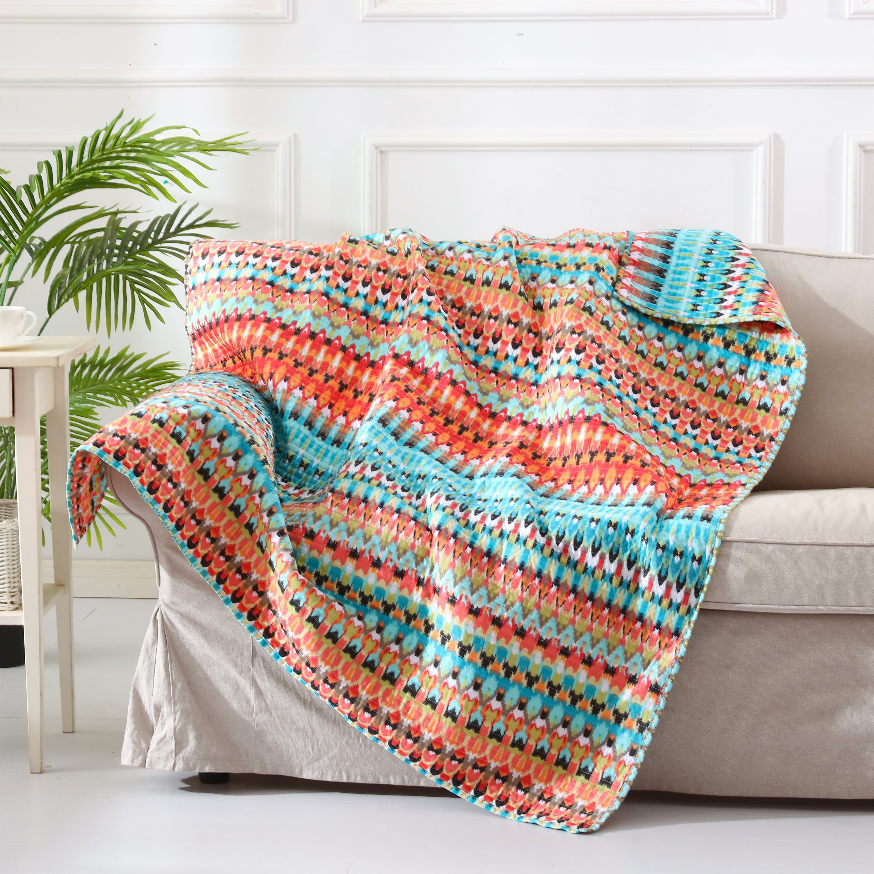 Levtex Home Corona Quilted Throw Throws