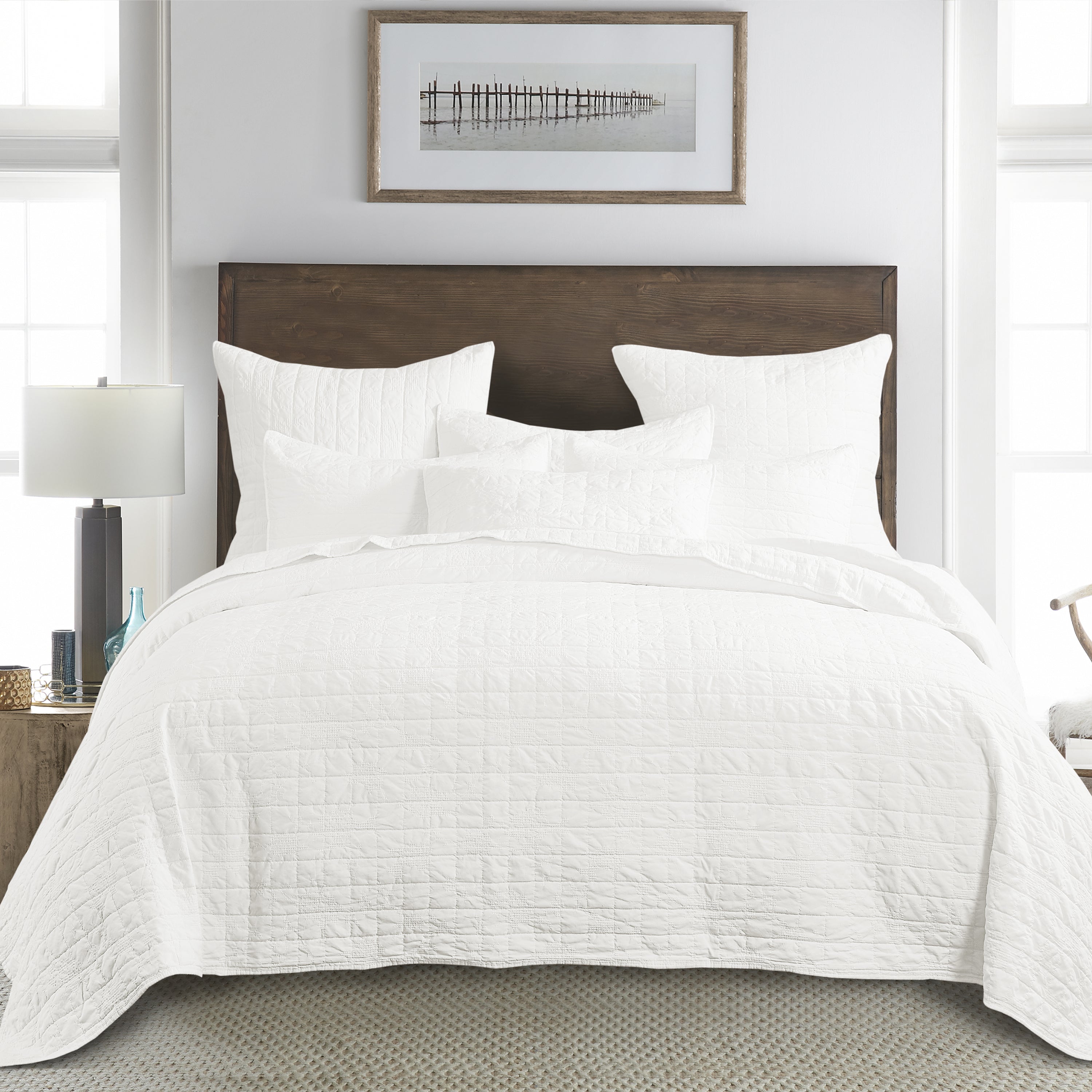 Levtex Home Bowie White Bedspread Set Bedspreads