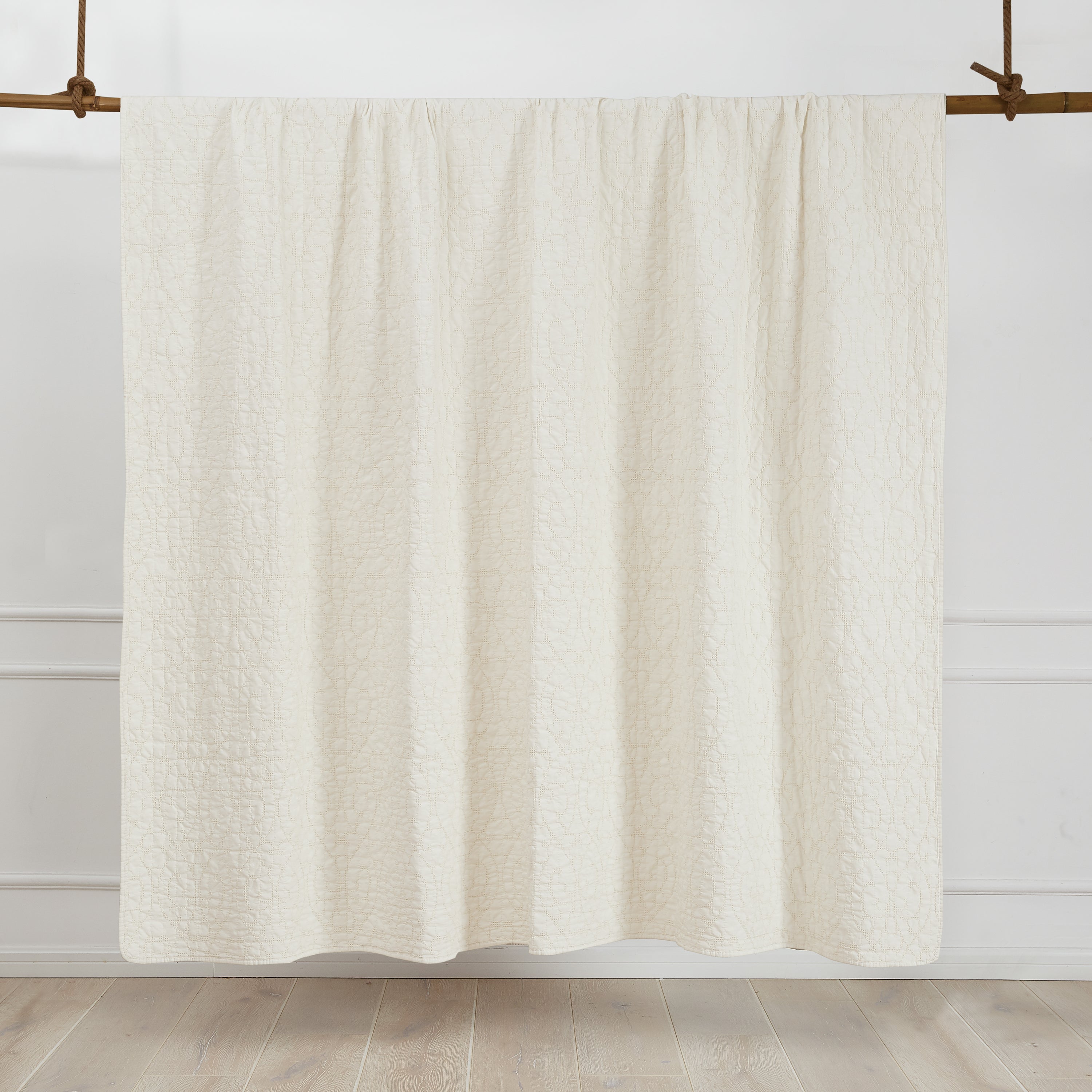 Levtex Home Beckett Cream Quilt Set Quilts