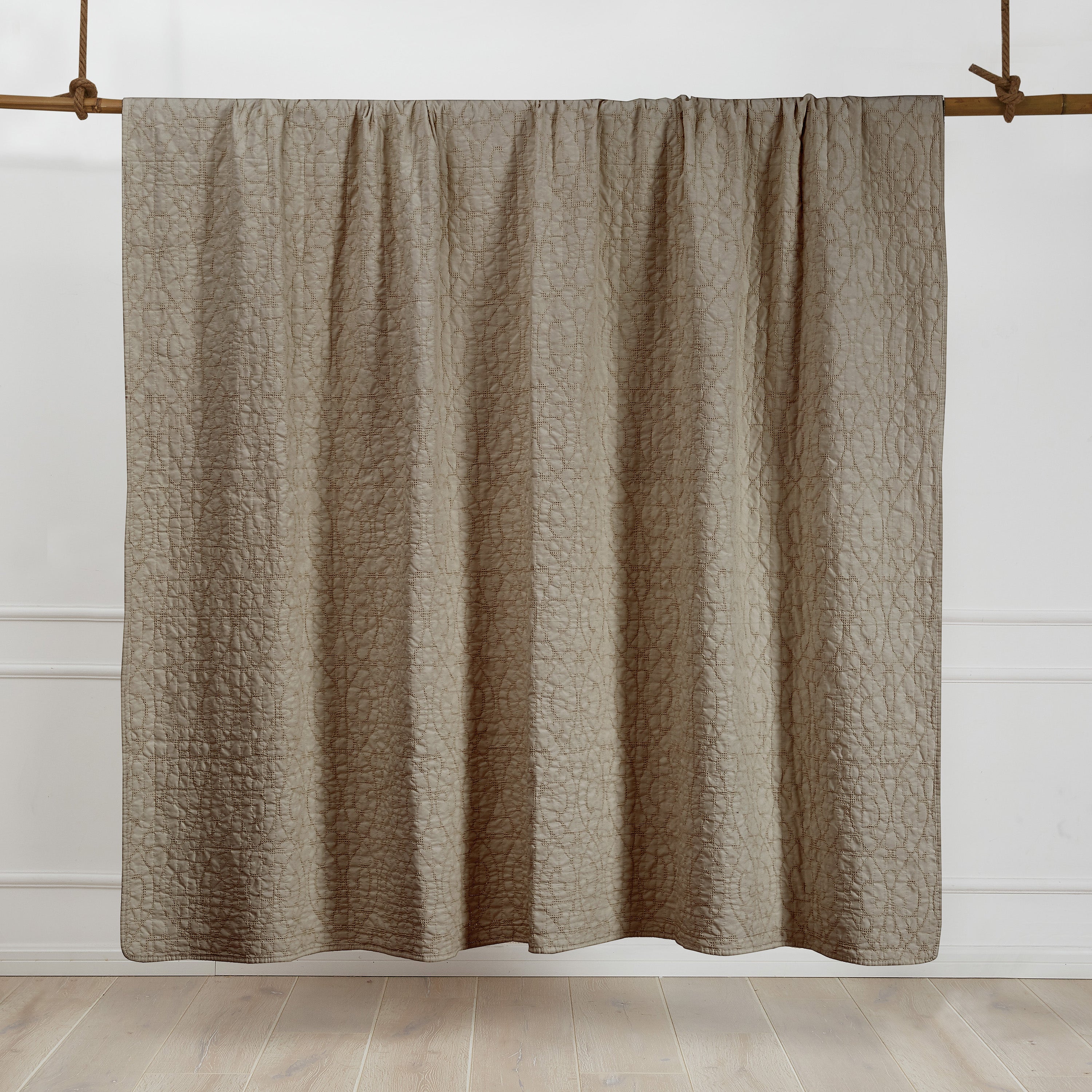 Levtex Home Beckett Taupe Quilt Set Quilts