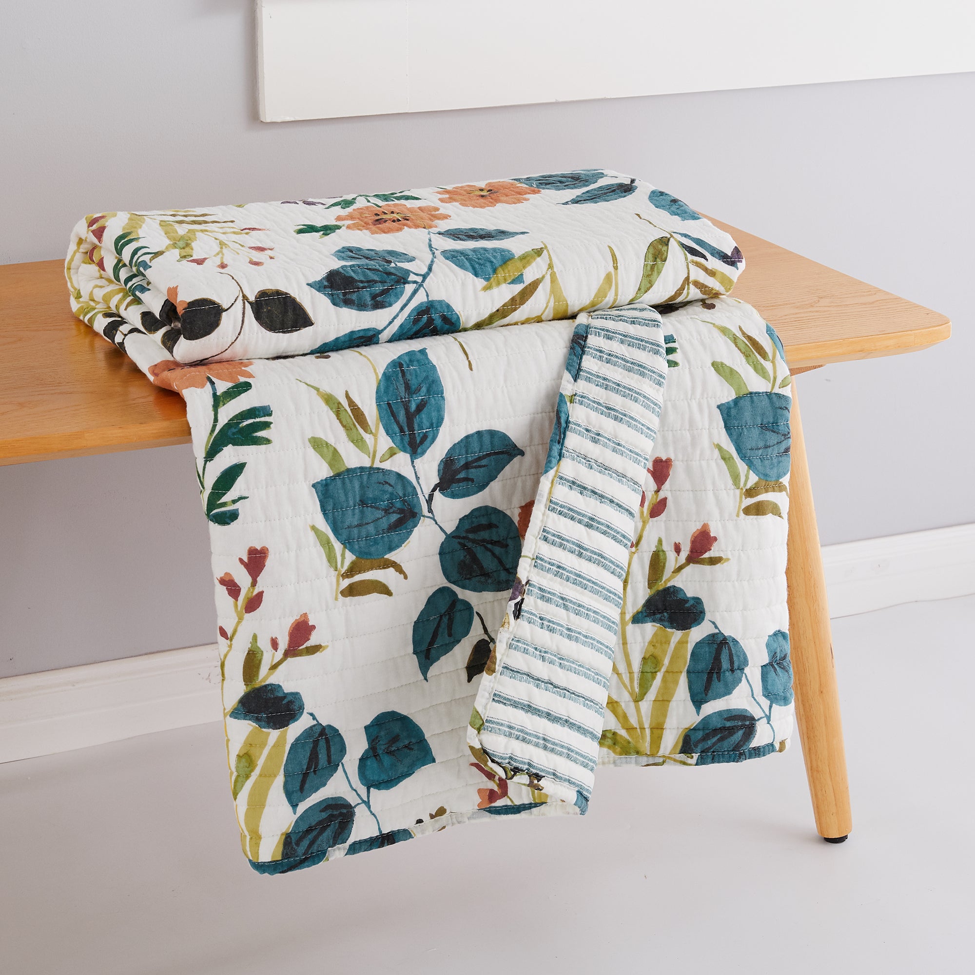 Levtex Home Tessa Quilted Throw Throws
