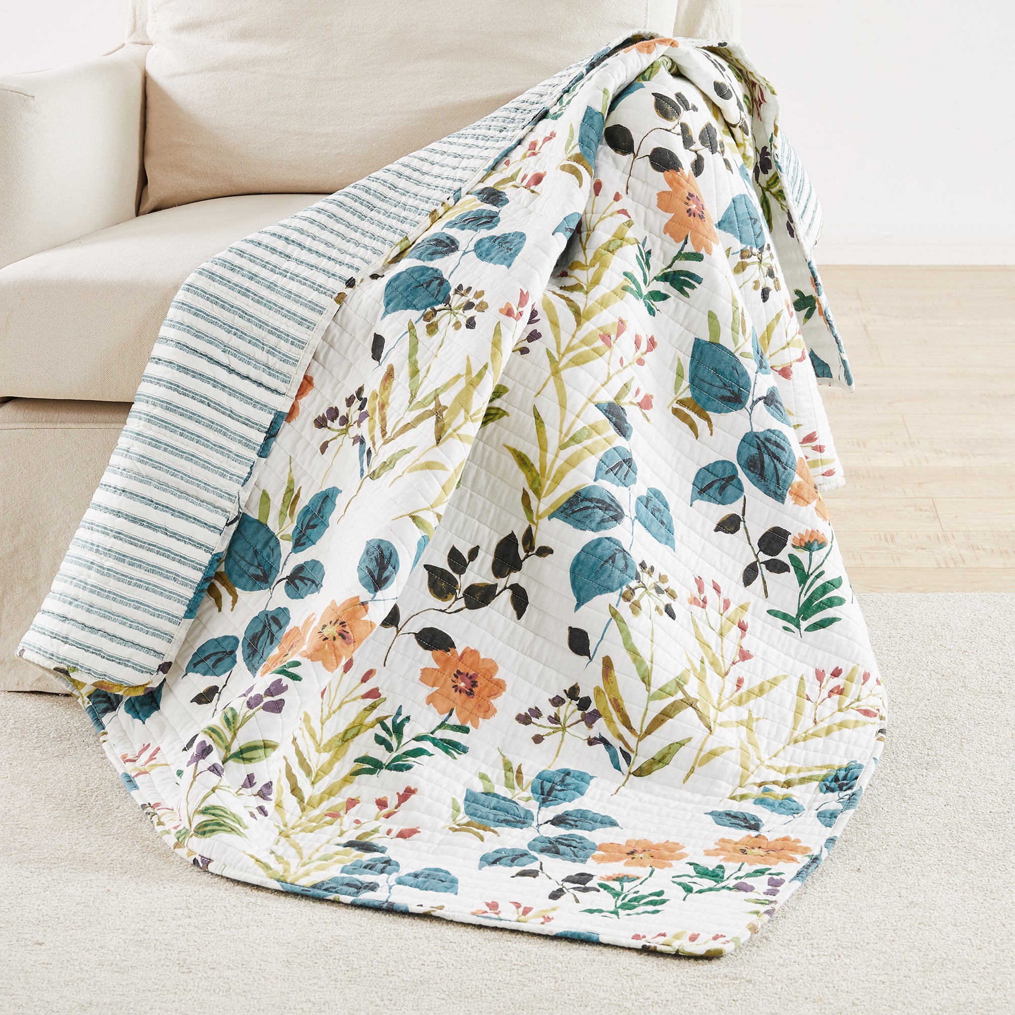 Levtex Home Tessa Quilted Throw Throws