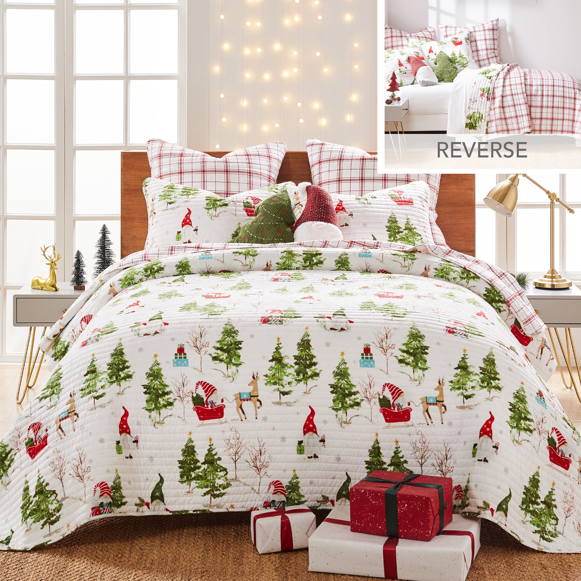 Levtex Home Gnome Forest Quilt Set Quilts